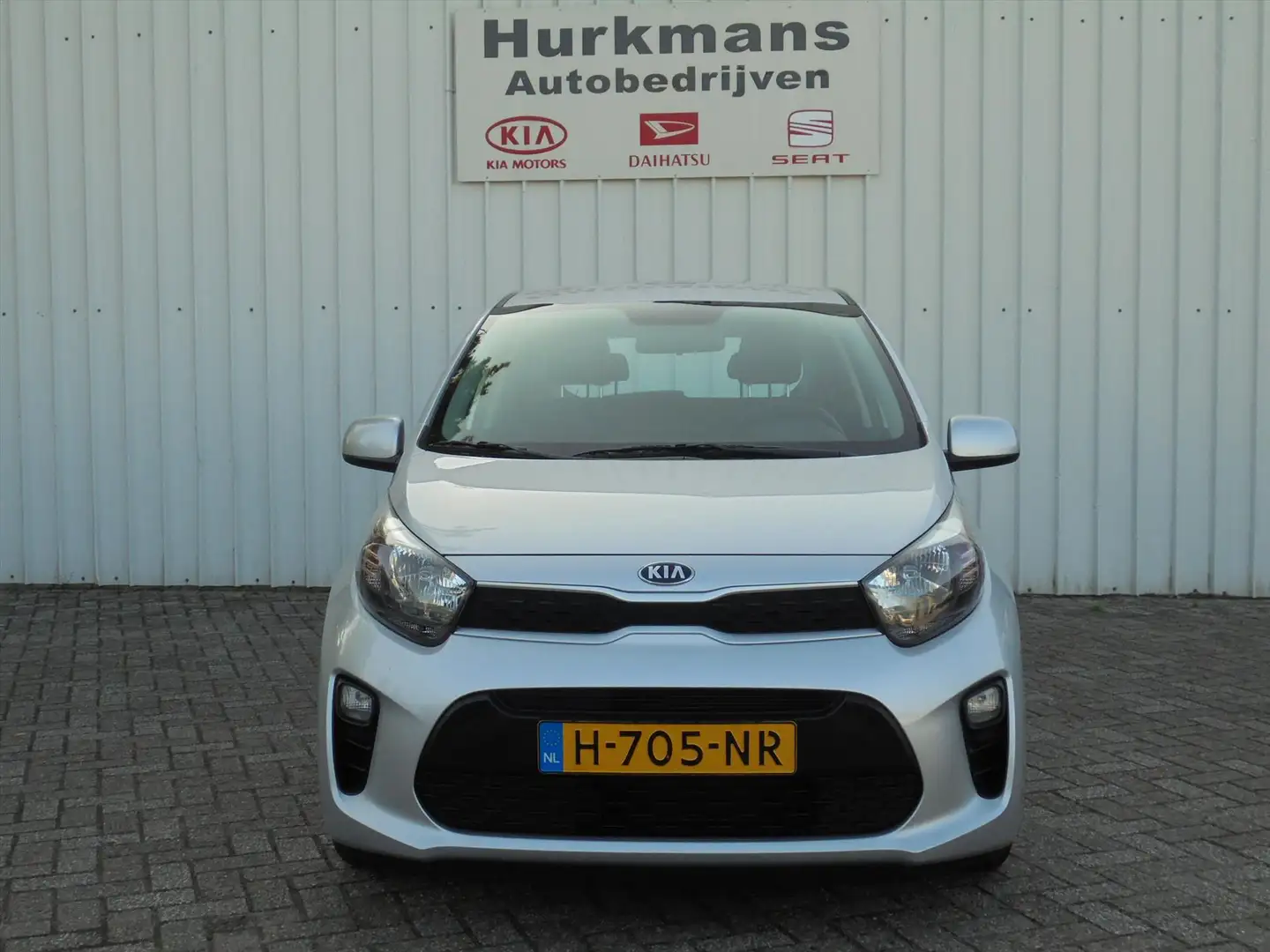 Kia Picanto 1.0 MPi NAVI VIA APP LM-VELGEN CAMERA NL-AUTO Grau - 2