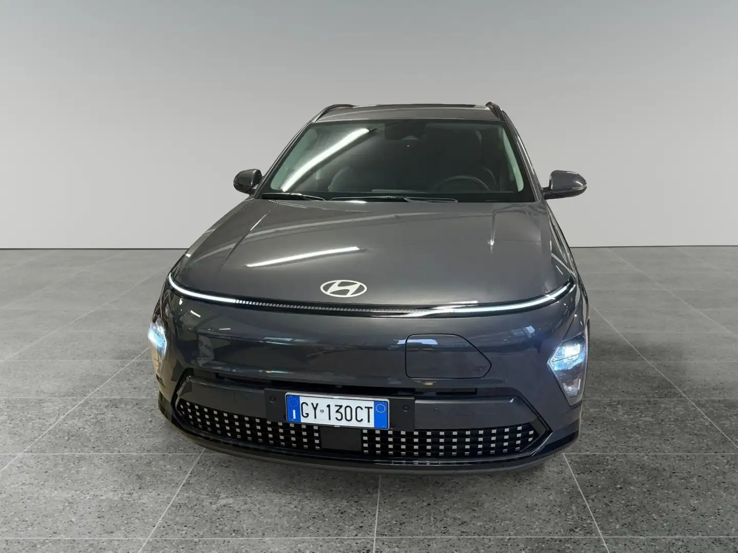 Hyundai KONA Kona EV 64.8 KWh Exclusive HP+TP Grijs - 2