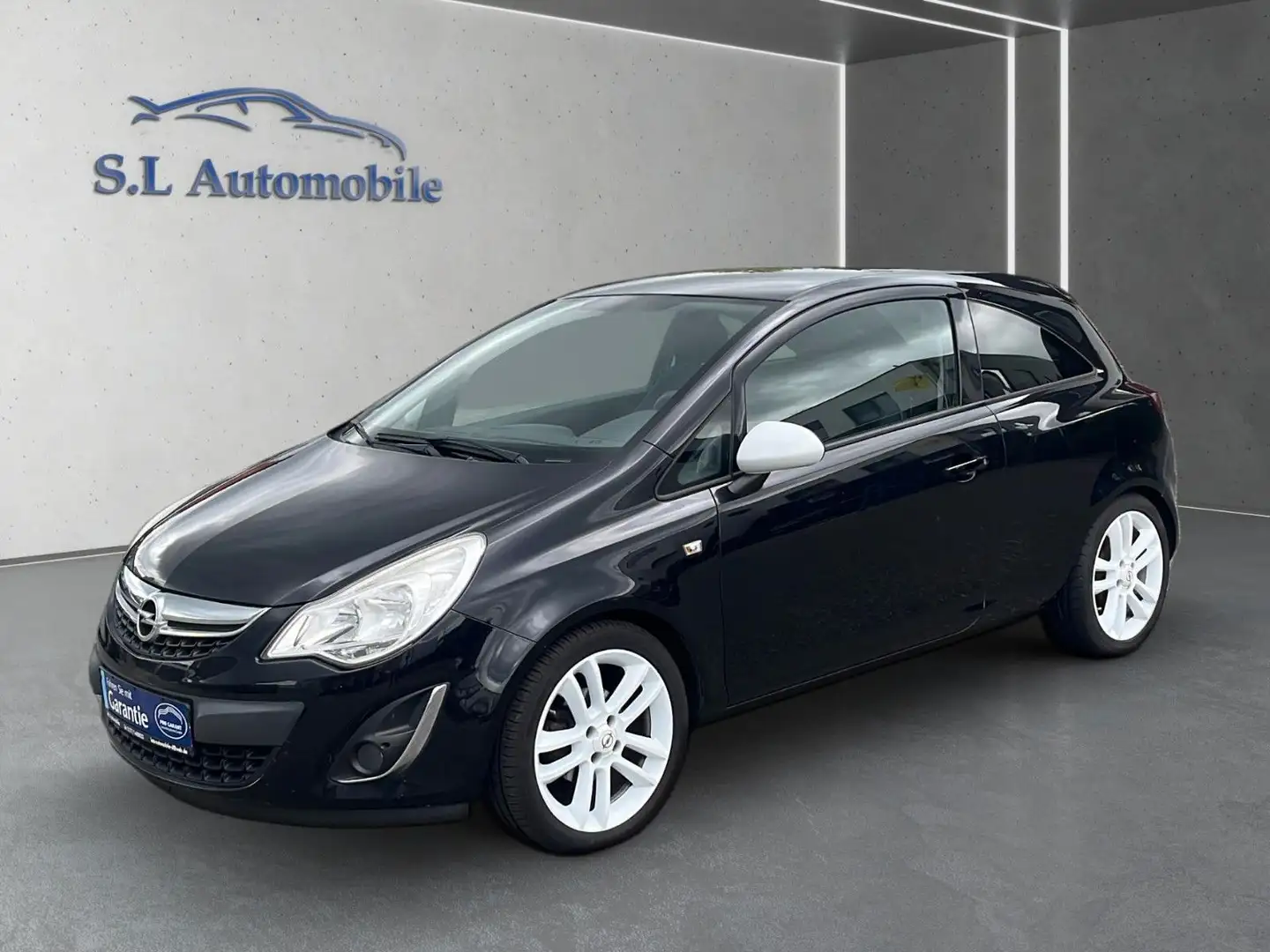 Opel Corsa D Color Stripes Wagen Nr 045 Schwarz - 2