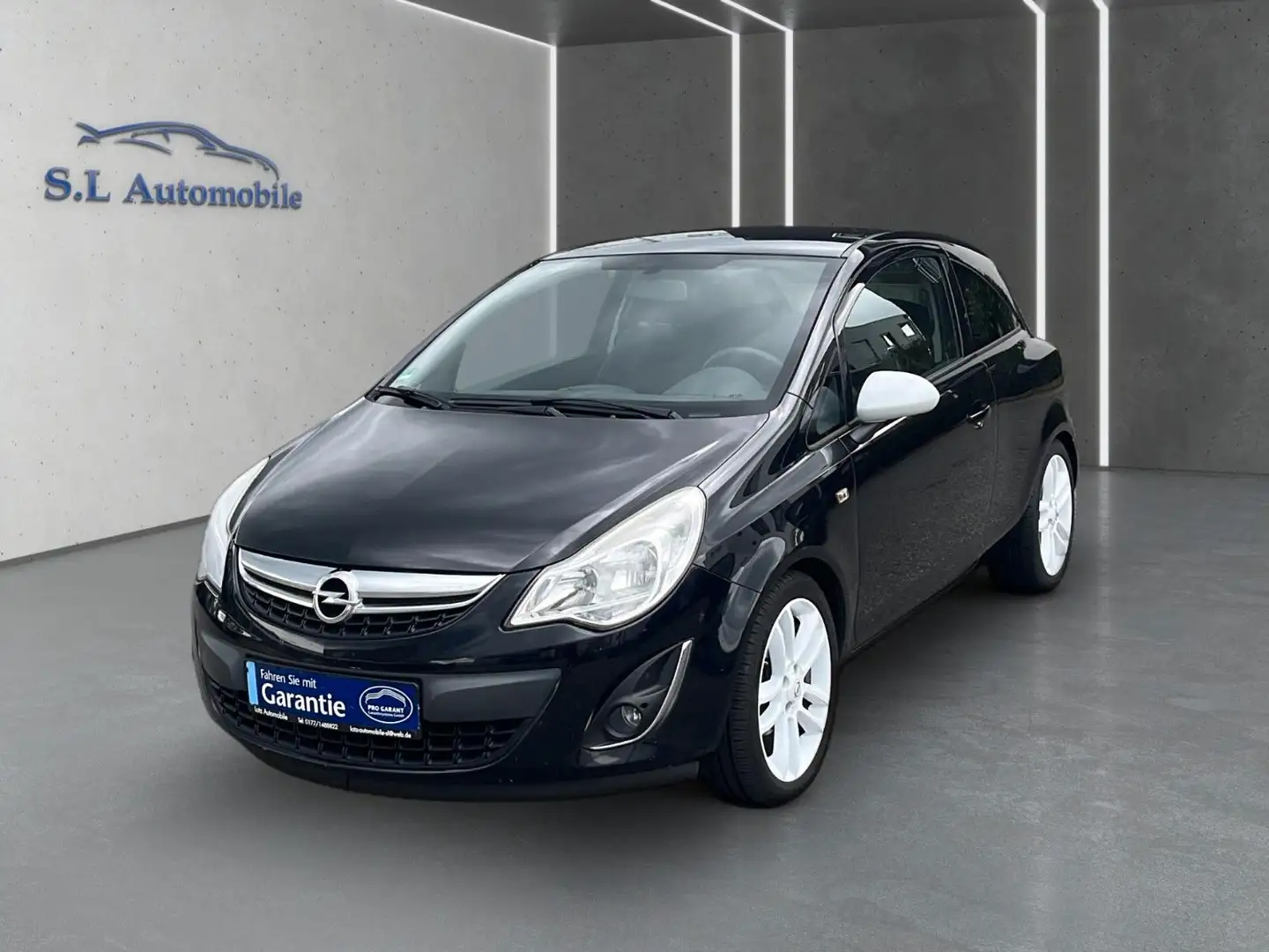 Opel Corsa D Color Stripes Wagen Nr 045 Schwarz - 1