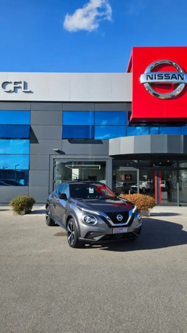 Nissan Juke 1.0 DIG-T 117 CV N-Design Gris - 1