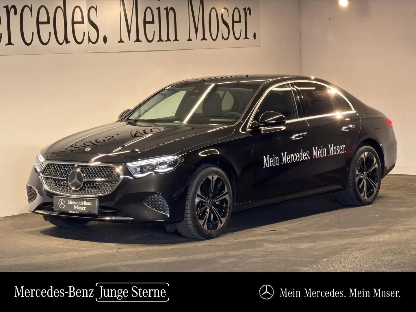 Mercedes-Benz E 300 de 4MATIC Limousine mit EQ Hybrid Technologie Öste Zwart - 1