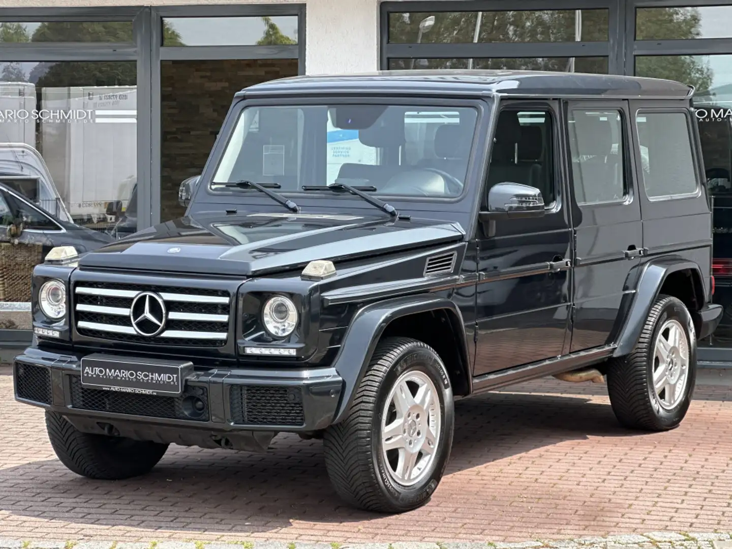 Mercedes-Benz G 350 d Leder*Distronic*Totwinkel*SHD*Chrome*1.H Noir - 1