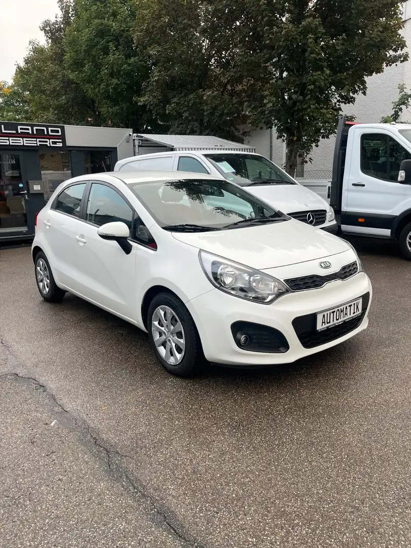 Kia Rio *AUTOMATIK*KLIMA*WENIG KM*TÜV NEU* Weiß - 1