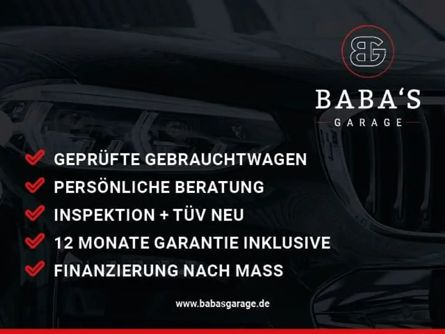 Mercedes-Benz SL 500 AMG-Optik MAE-Felgen Inspektion Neu Schwarz - 2