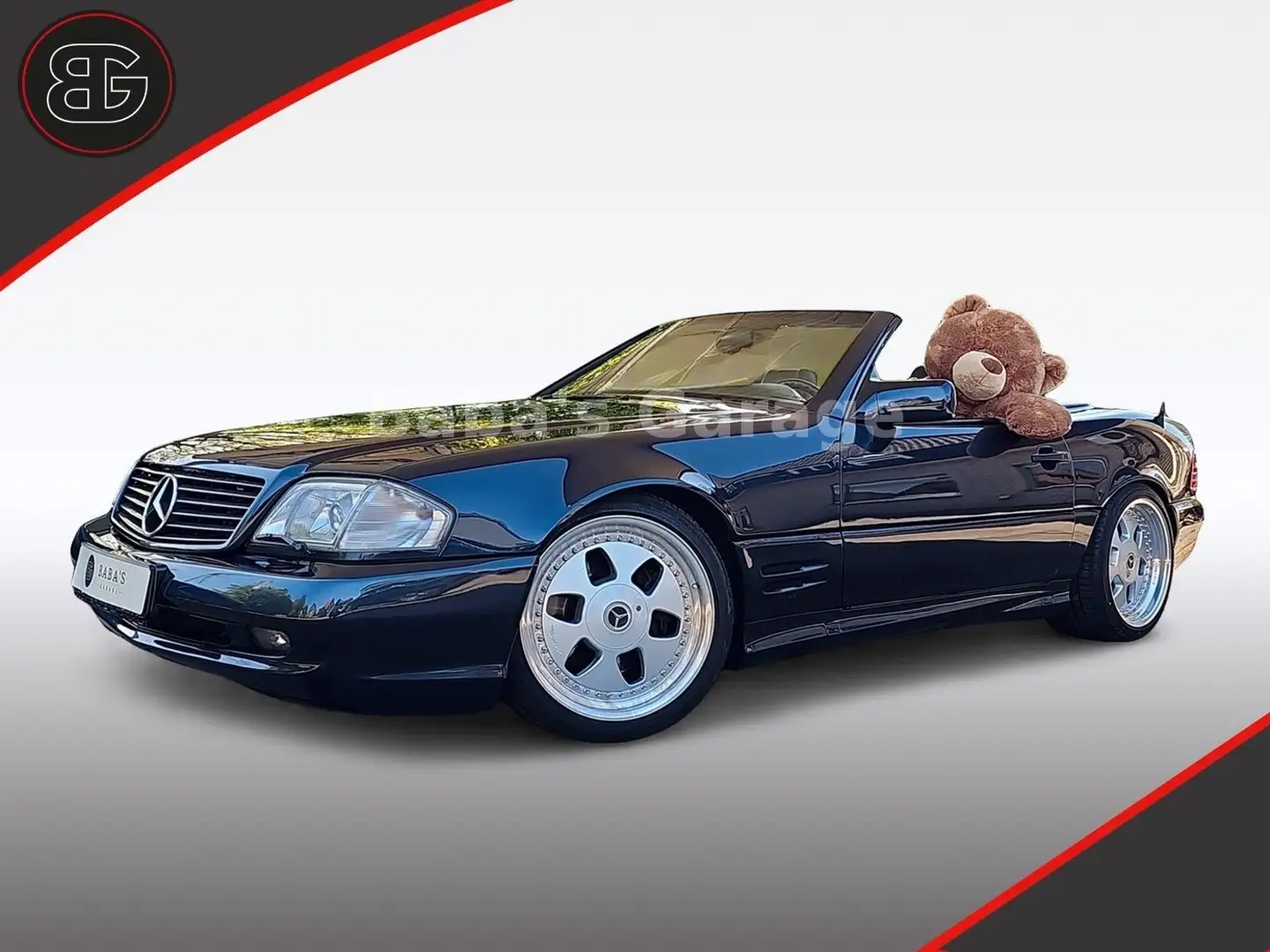 Mercedes-Benz SL 500 AMG-Optik MAE-Felgen Inspektion Neu Schwarz - 1