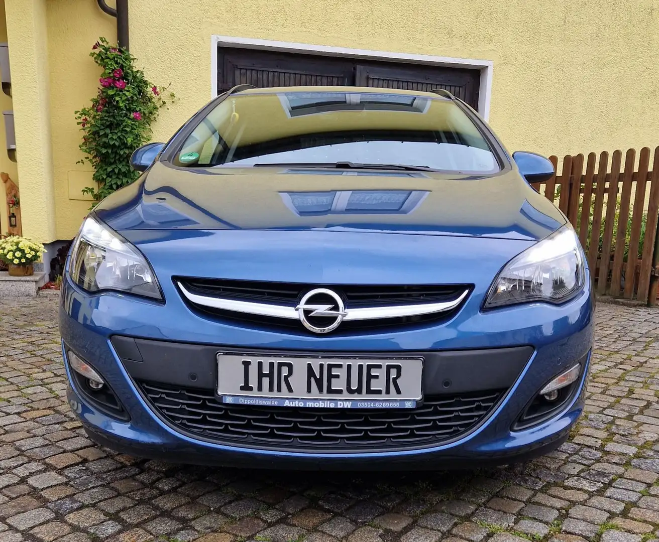 Opel Astra J Sports Tourer "Style"_Climatr_Sitz+LRH.. Blauw - 2