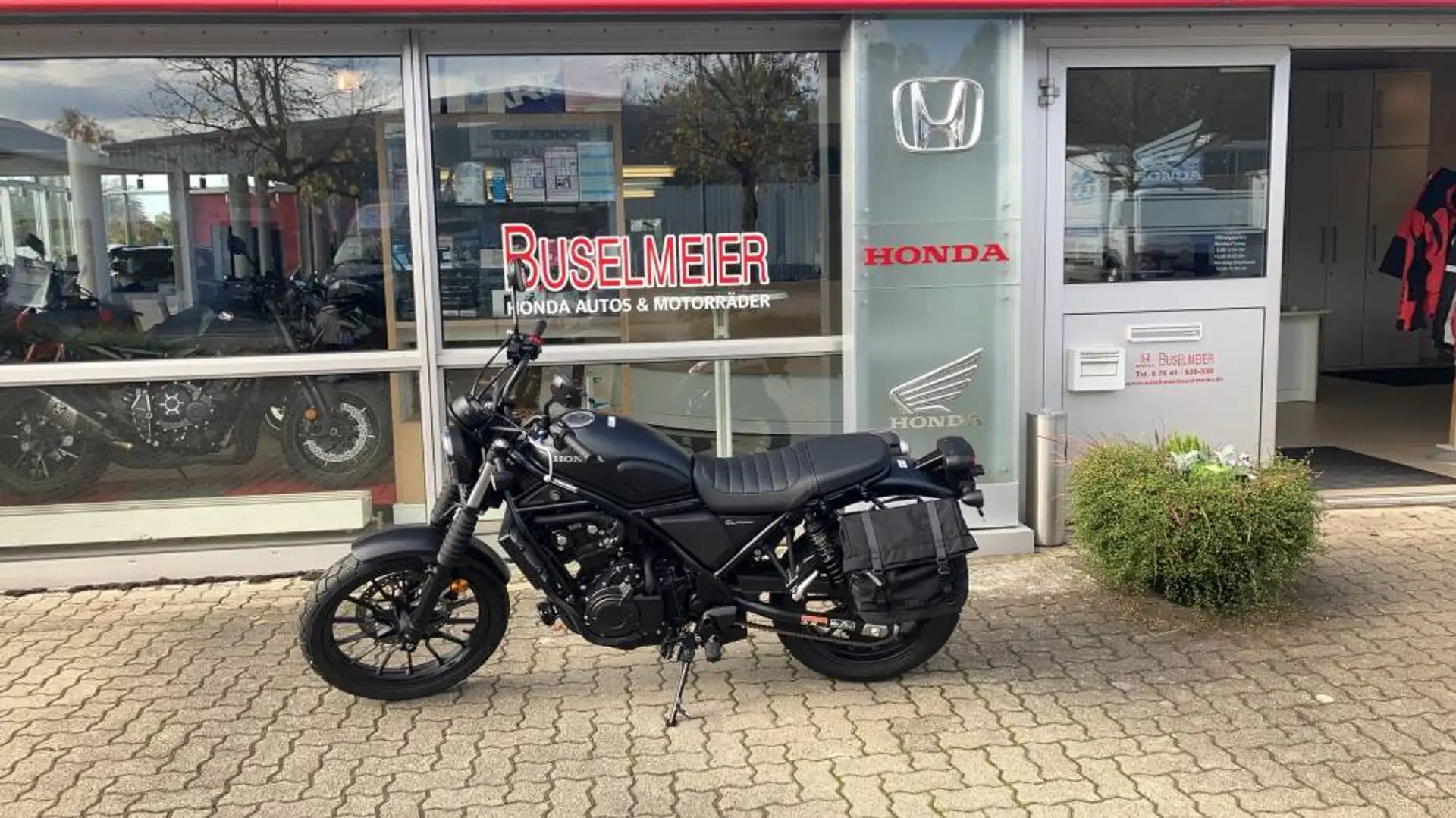 Honda CL 500 - Tasche Zwart - 2