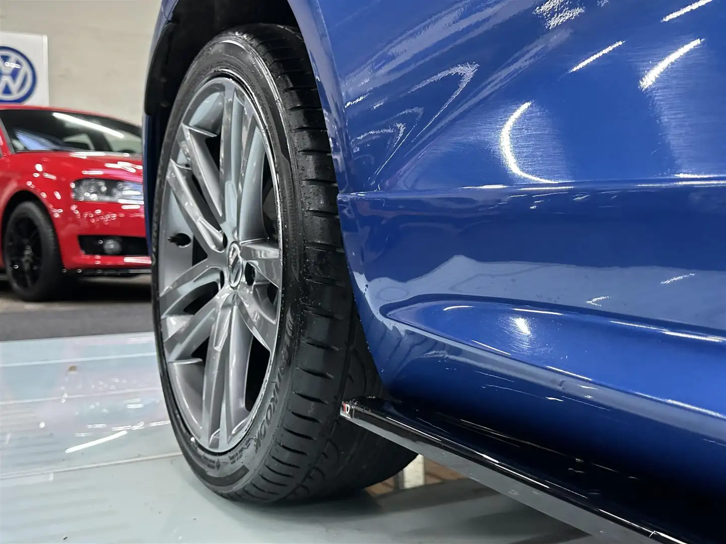 Volkswagen Scirocco 2.0 TURBO R-LINE Clima Airco 2014 Alcantara Blu/Azzurro - 2