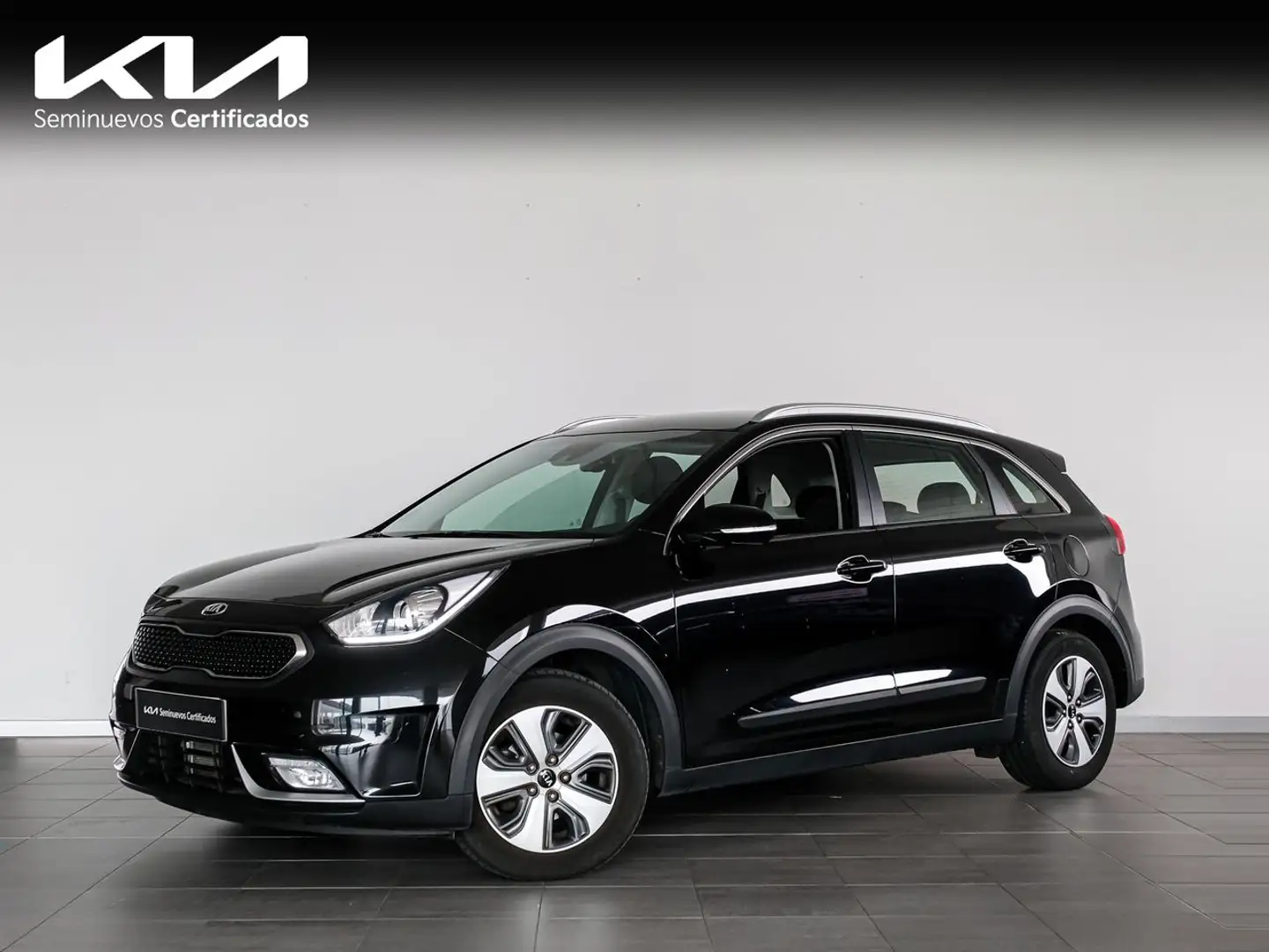 Kia Niro Crossover 1.6 GDi Hibrido 104kw drive Negro - 1
