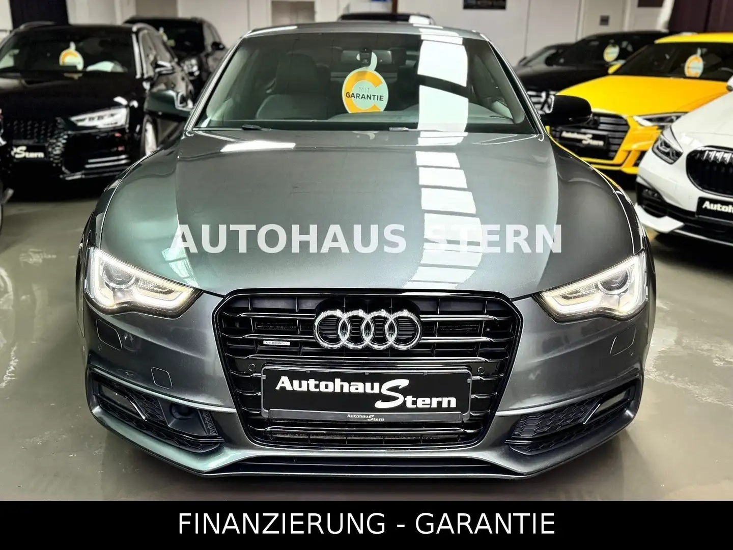Audi A5 Coupe 3.0 TDI quattro 3x S Line ACC Side 8fac Gris - 2