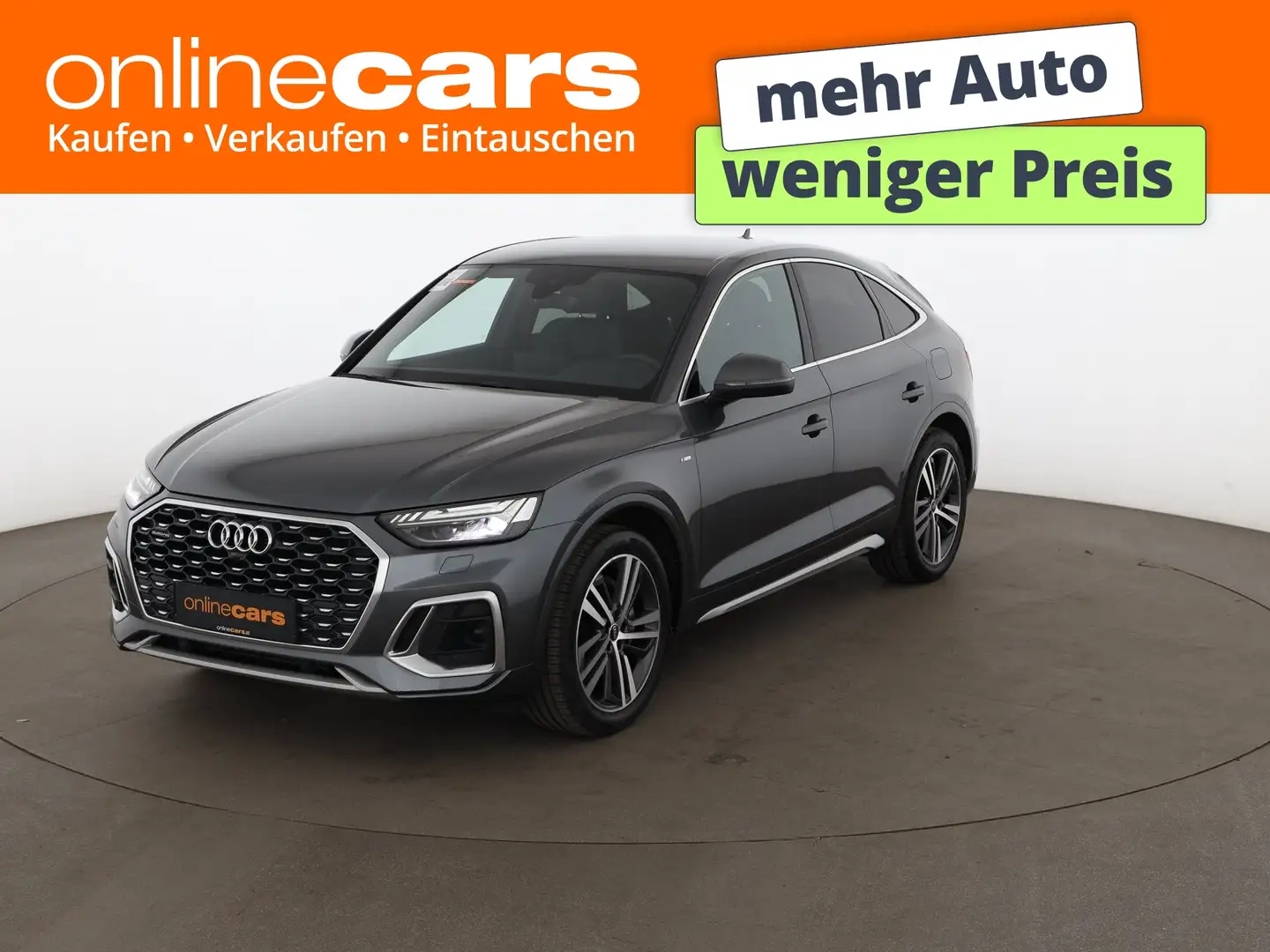 Audi Q5 SB 55 TFSI e quattro S-Line Aut MATRIX LEDER Grau - 1