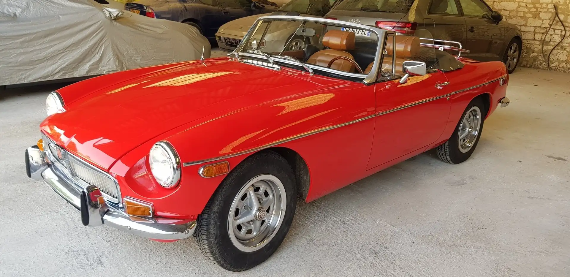 MG MGB 1.8 94 Cabriolet - Restauré en 2015 Piros - 1