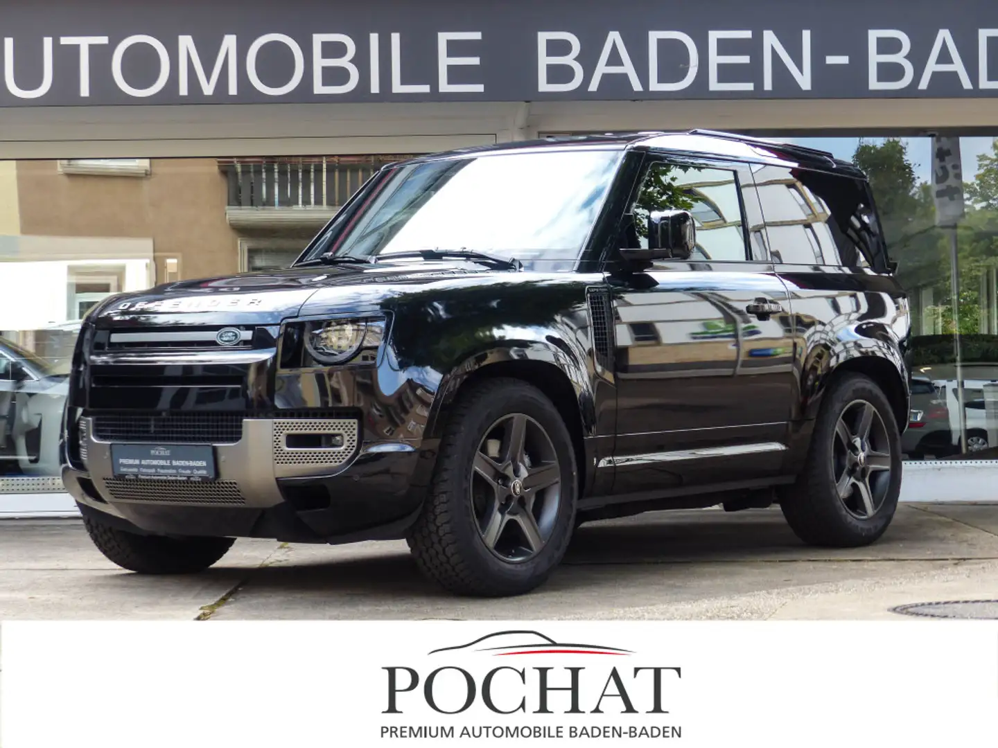 Land Rover Defender 90 D300 AWD X-Dynamic SE*ACC*AHK*Luft* Zwart - 1
