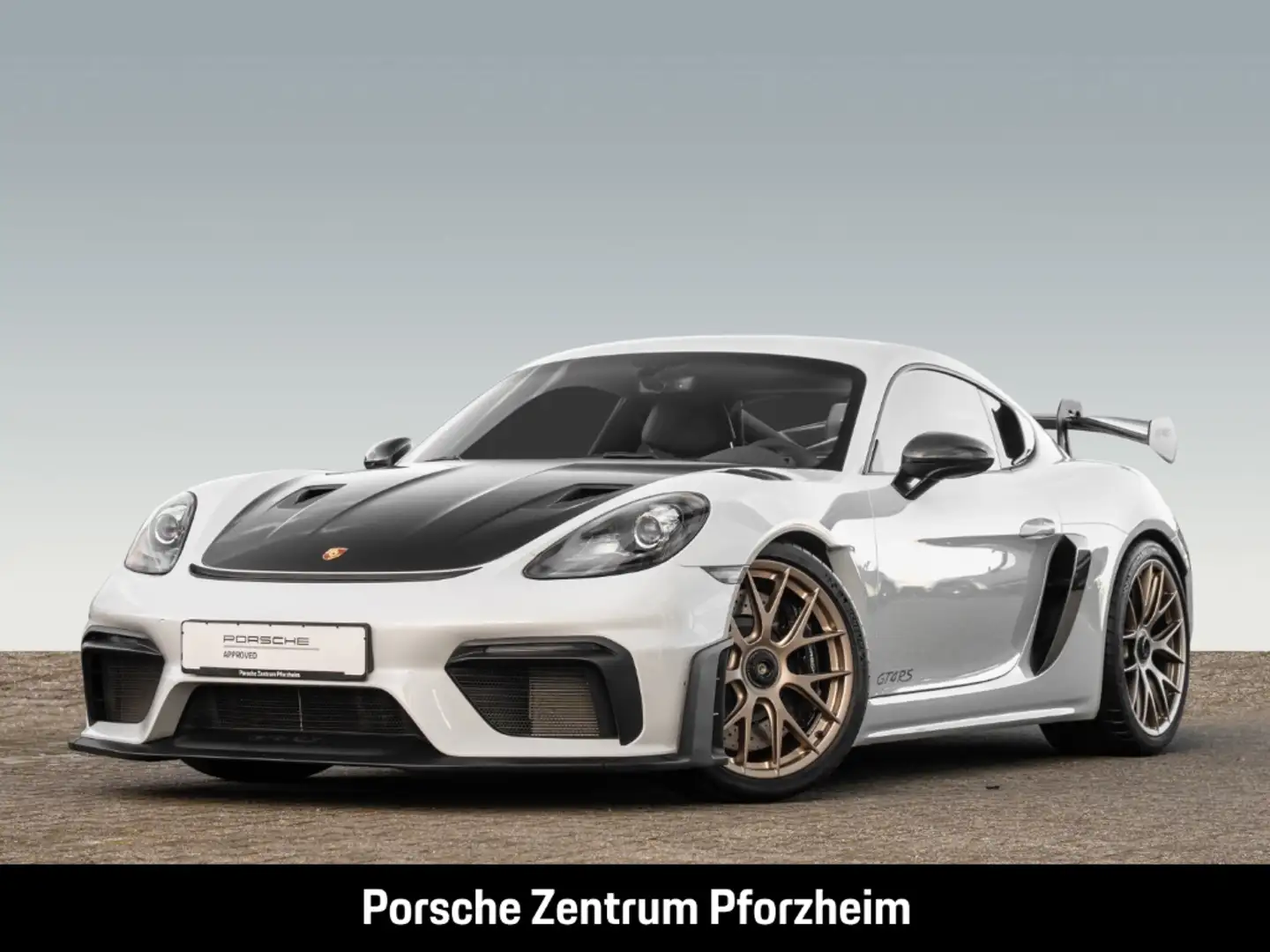 Porsche Cayman 718 GT4 RS BOSE Sportgas Überrollkäfig Weiß - 1