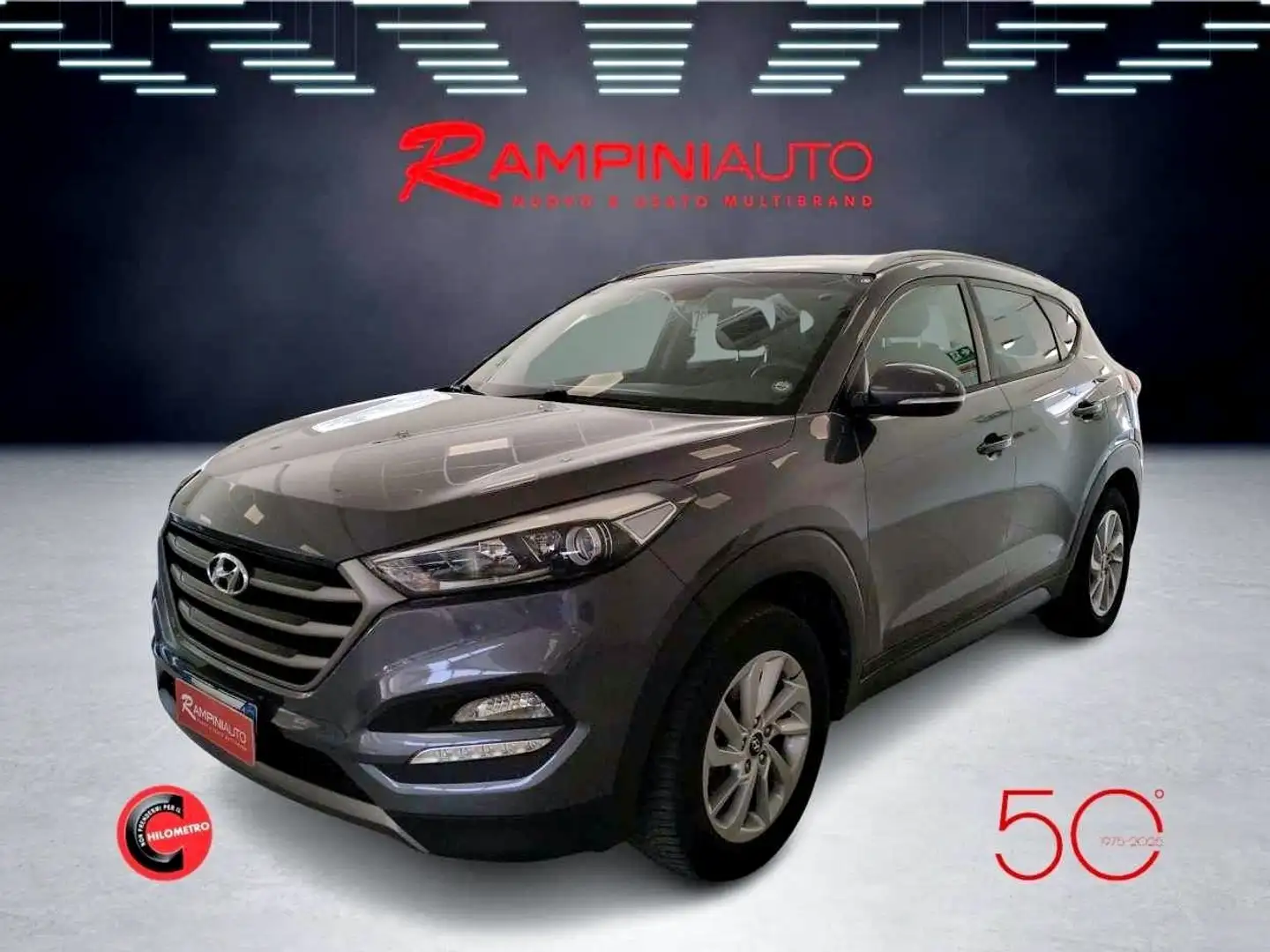 Hyundai TUCSON 1.7 Crdi 116 Cv Unico Prop. Pronta Consegna Grigio - 1