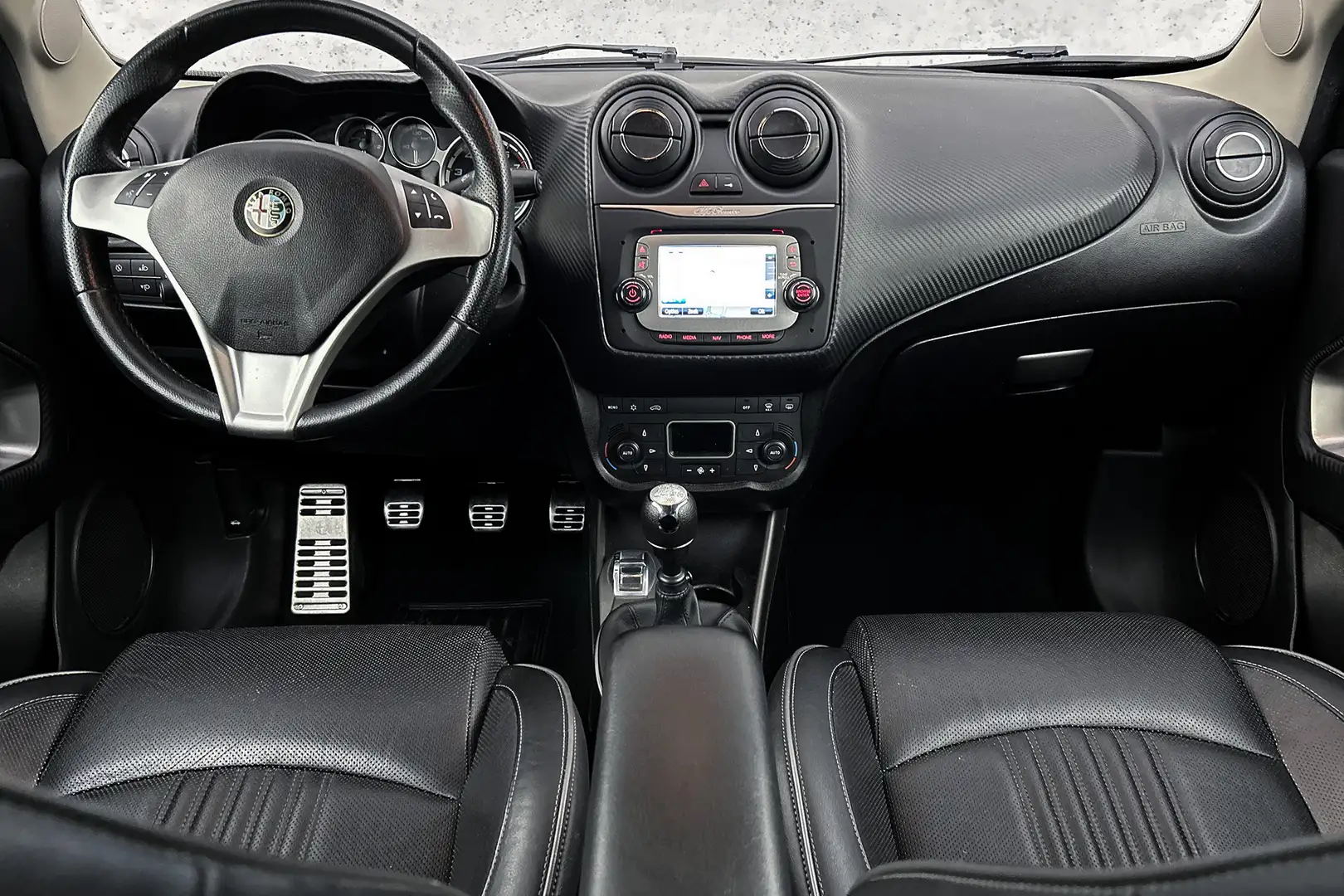 Alfa Romeo MiTo 0.9 TwinAir Exclusive | Lederen bekleding | Cruise Noir - 2