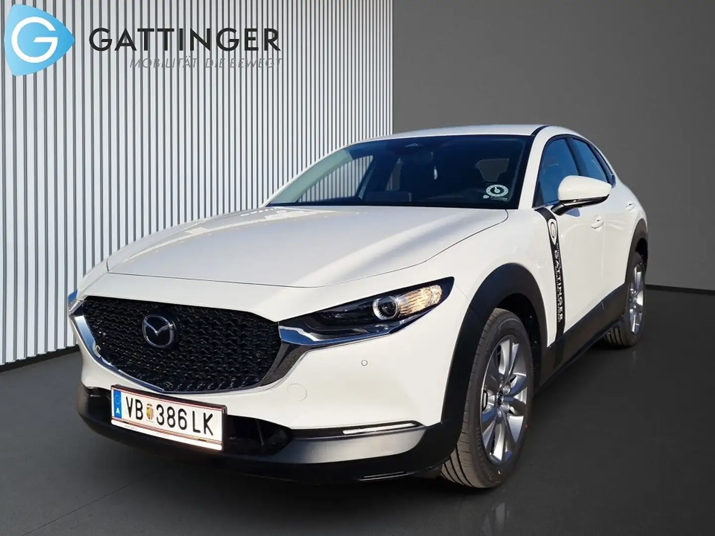 Mazda CX-30 e-Skyactive G140 Centre-Line Weiß - 1