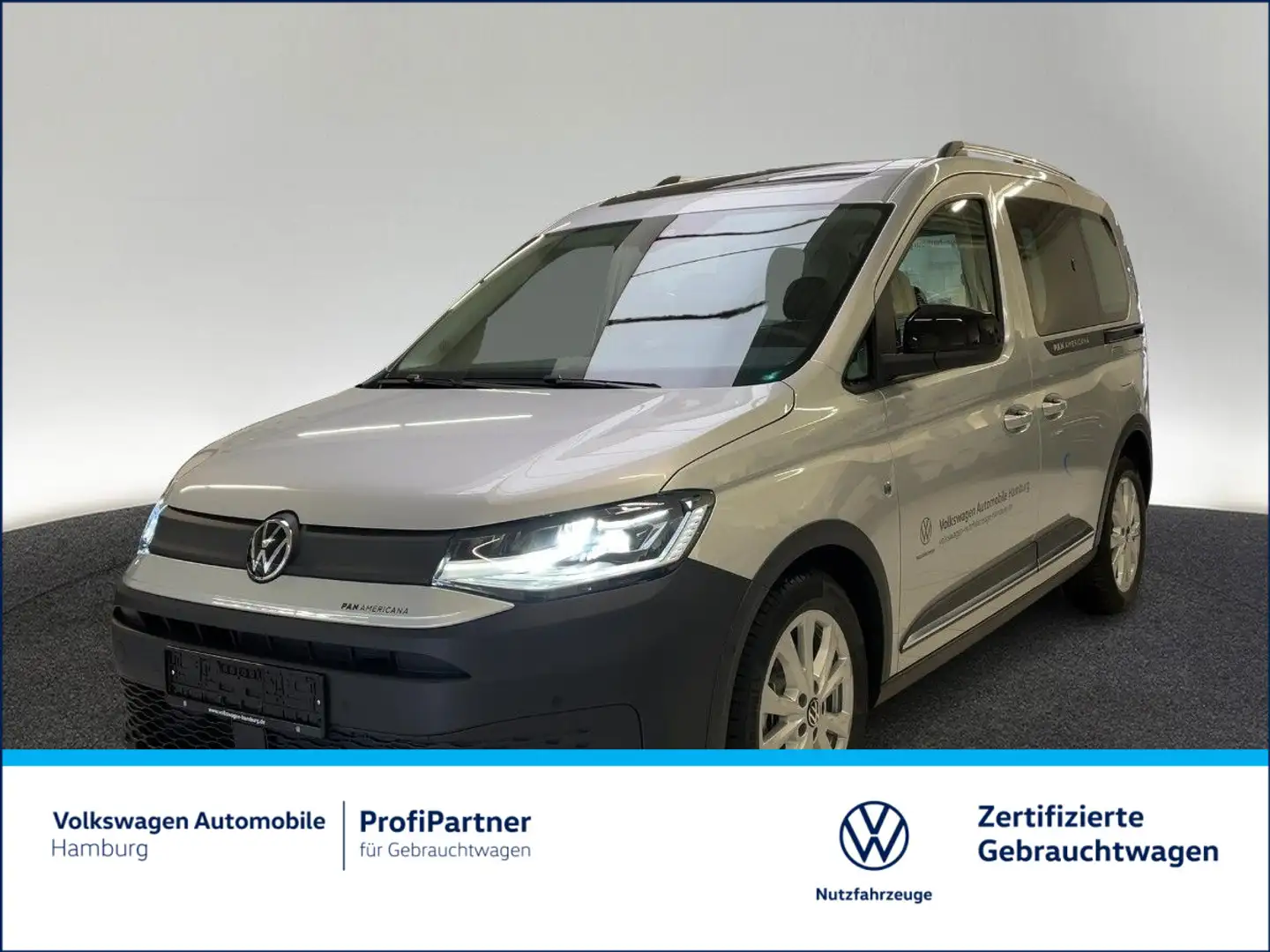 Volkswagen Caddy "PanAmericana" 7-Sitzer 2,0 l TDI DSG LED Silber - 1