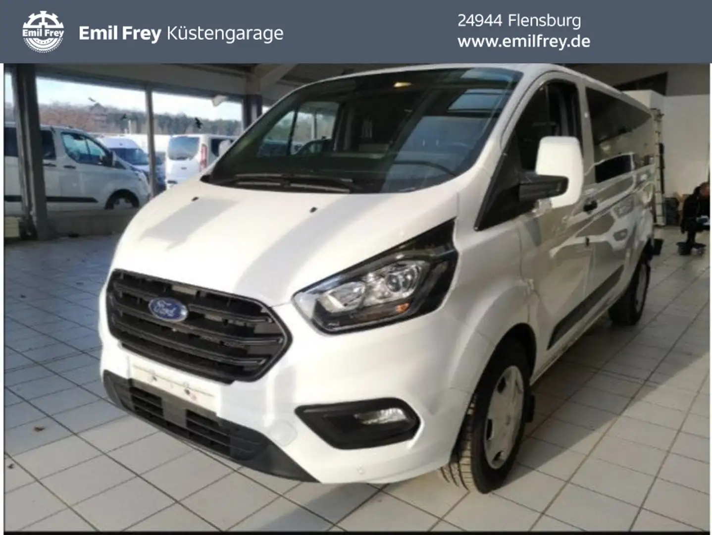 Ford Transit Custom 320 -Trend- KLIMA 9-SITZER PDC NS Weiß - 1