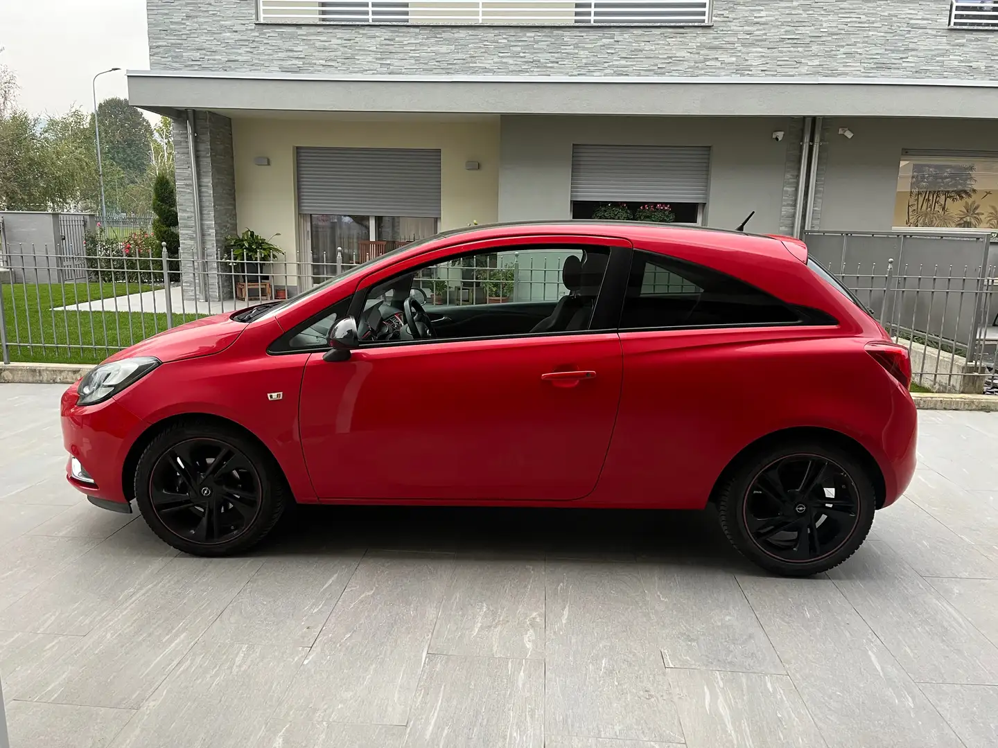 Opel Corsa Corsa V 2015 3p 1.2 b-Color Rosso - 1