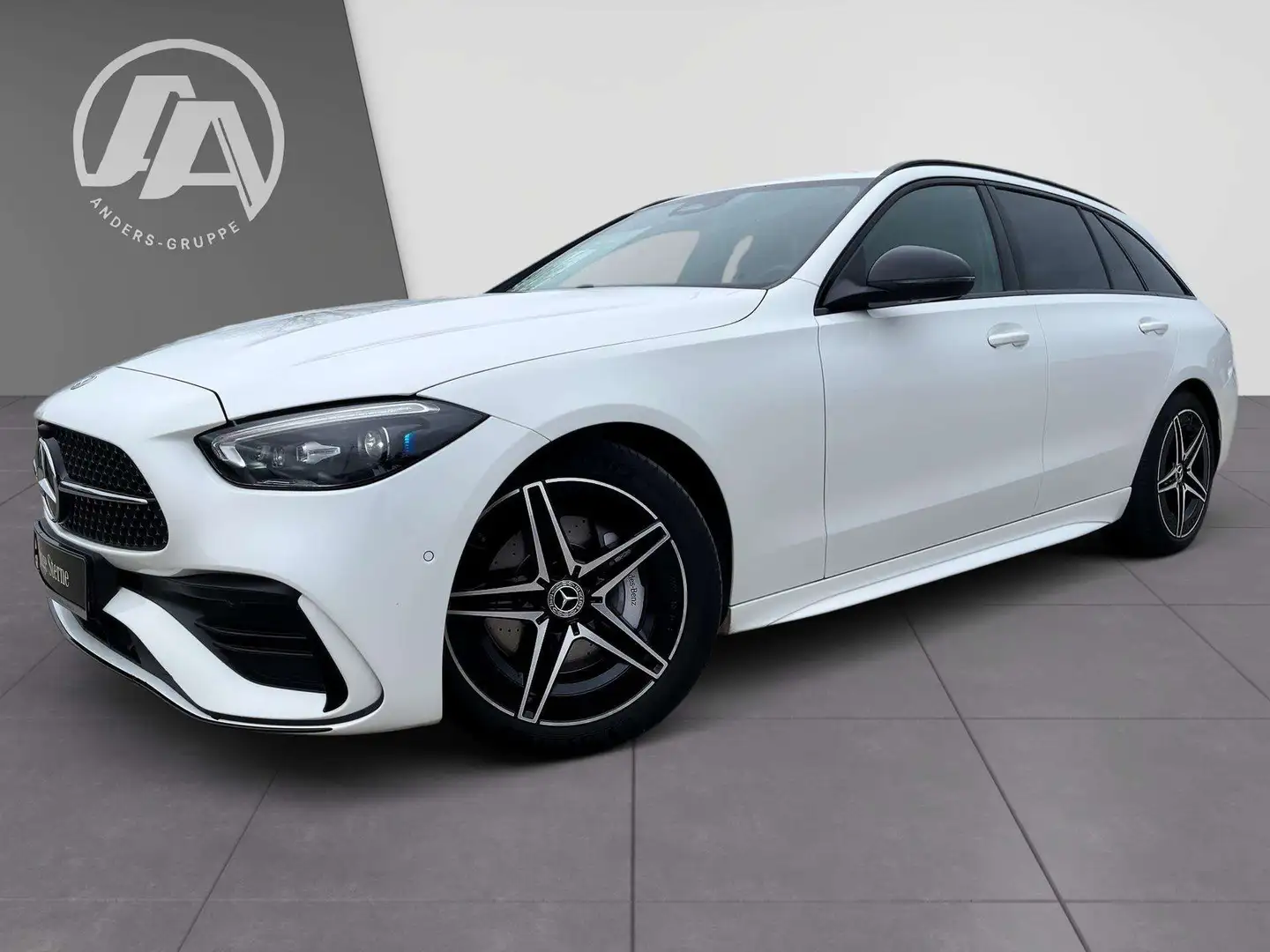 Mercedes-Benz C 200 T AMG+Night+Kamera+Digital+Memory+Totwink. Weiß - 1