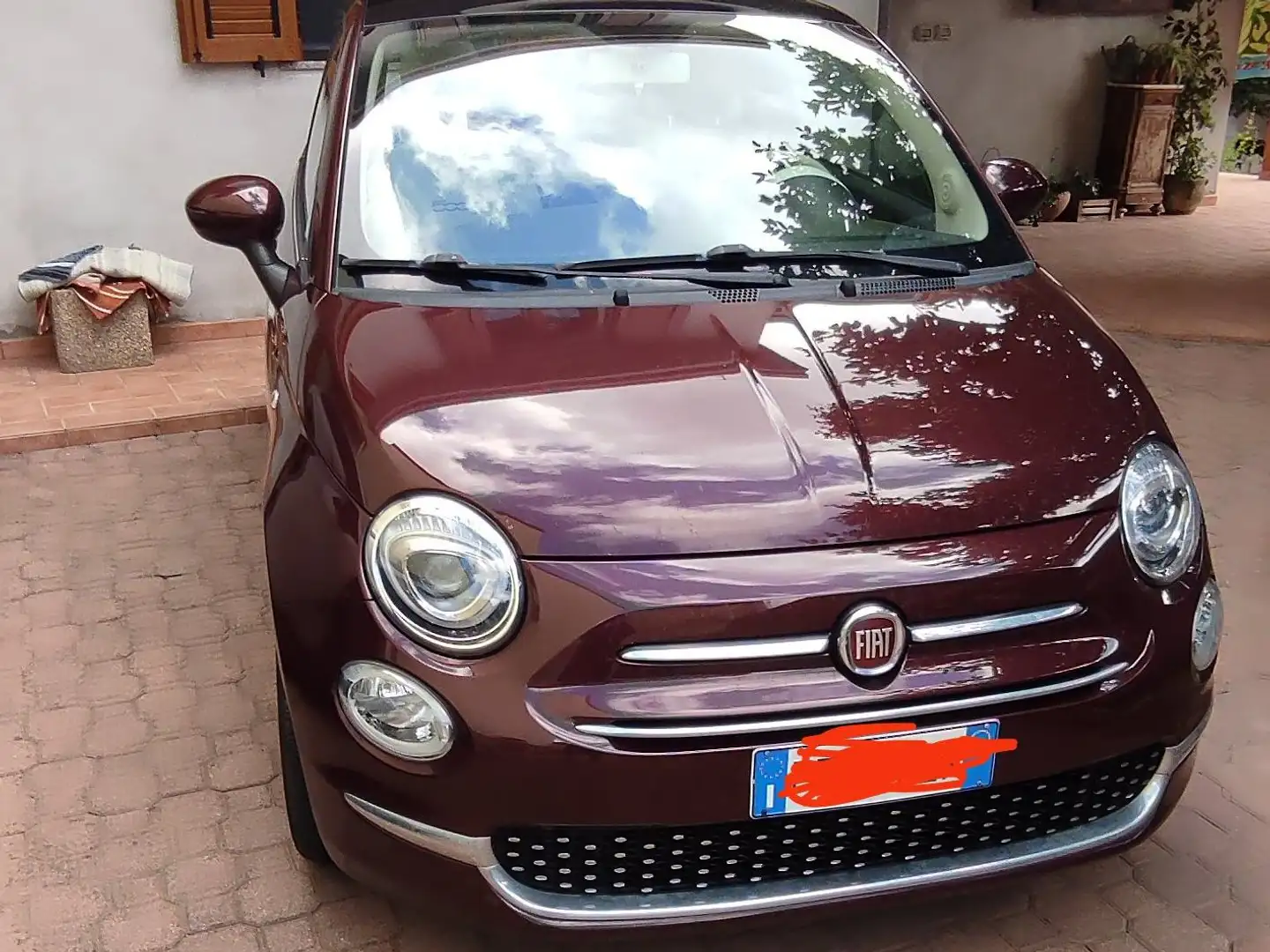 Fiat 500 500 III 2015 1.2 Lounge s Фиолетовый - 1