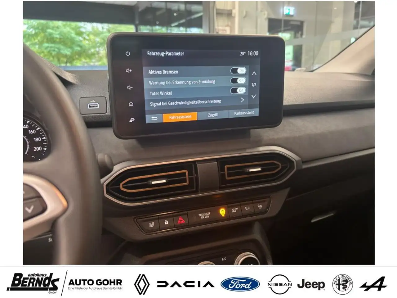 Dacia Jogger 110 7-Sitze Extreme+ ISO Navi Kamera DAB+ Assist., миниатюра 23