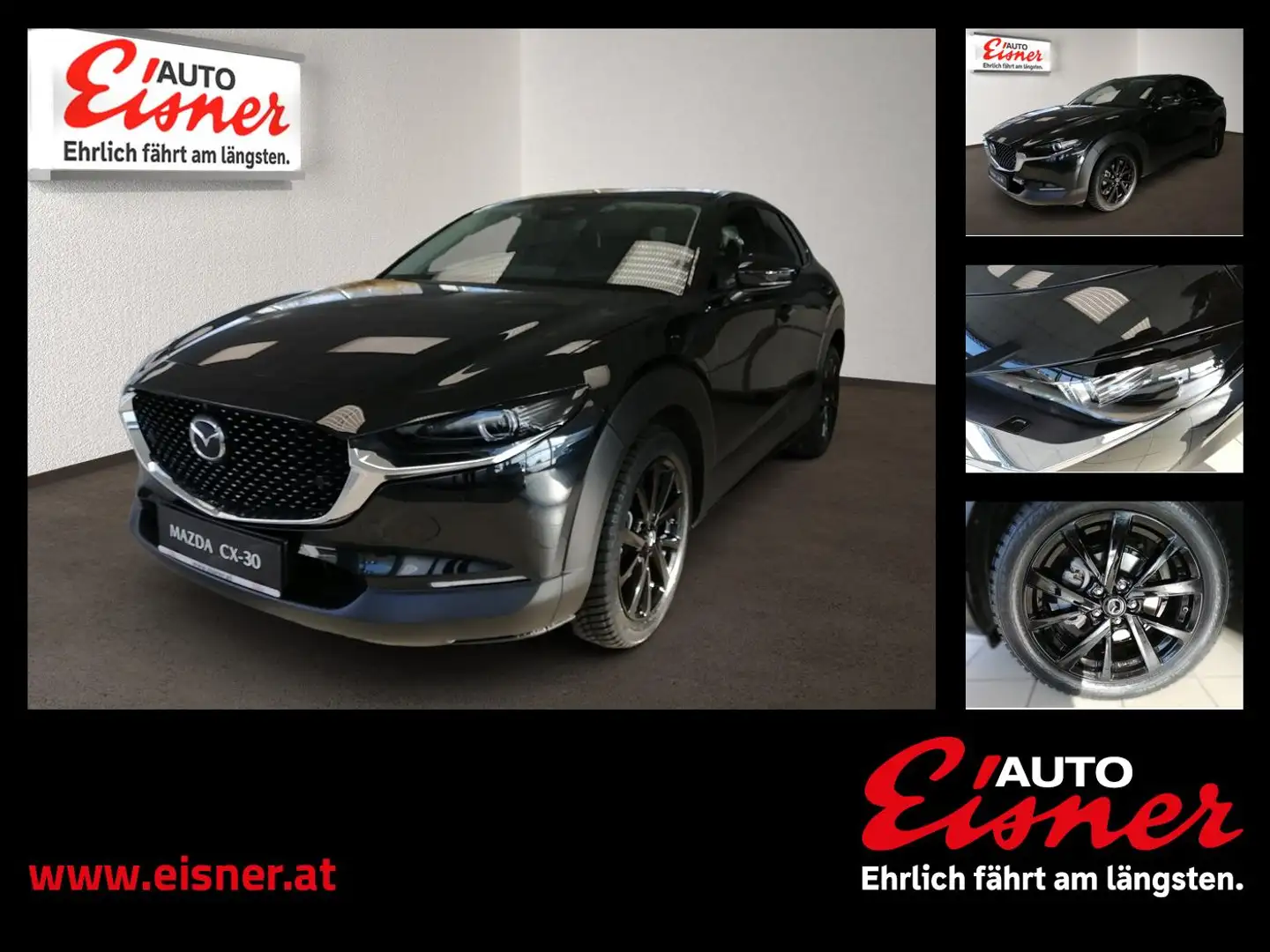 Mazda CX-30 G140 EXCLUSIVE-LINE inkl AHV Schwarz - 1