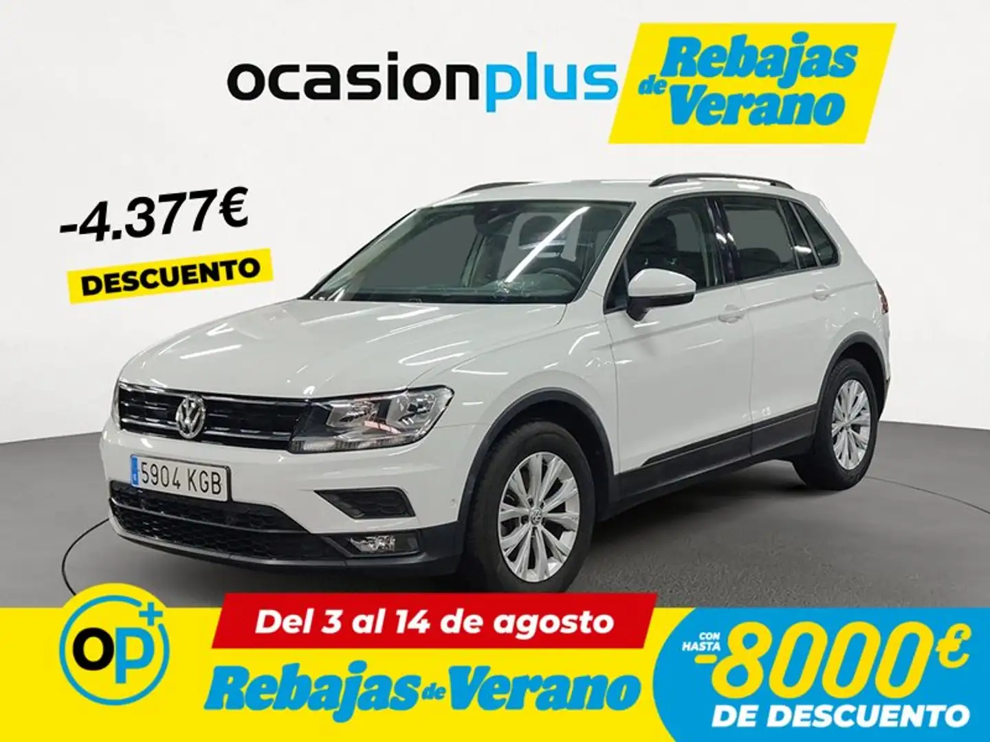 Volkswagen Tiguan 1.4 TSI Edition 92kW Blanco - 1