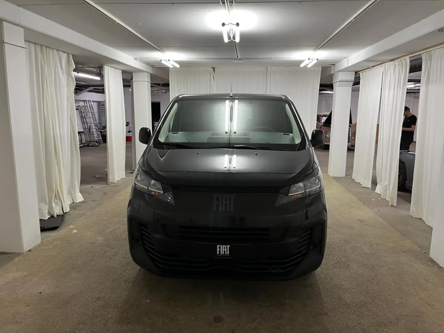 Fiat Scudo L3 CarPlay RüKa Laderaumverkleidung Holz Gris - 2