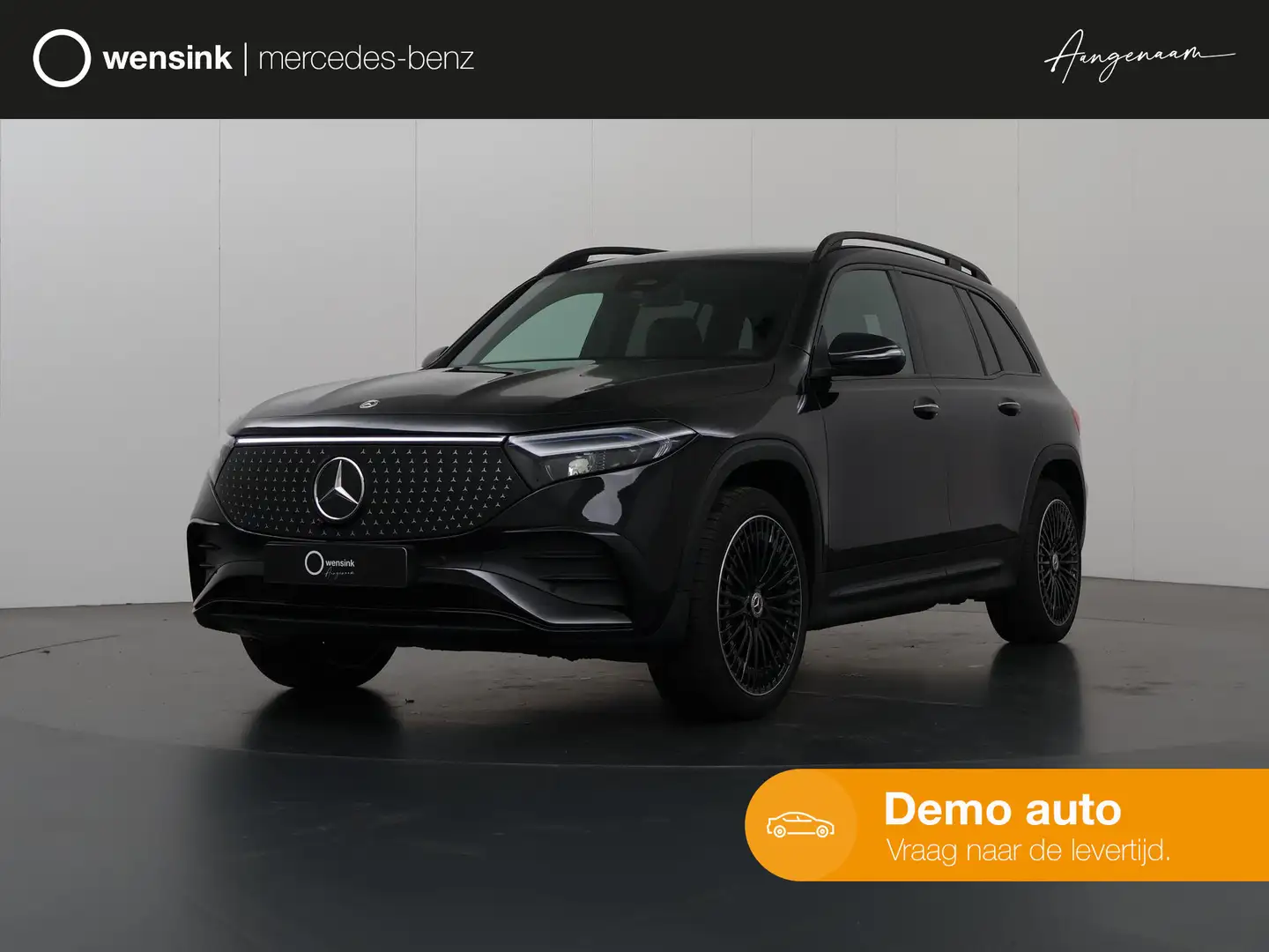 Mercedes-Benz EQB 250 250+ AMG Line 71 kWh | Night | Burmester | Panoram Zwart - 1