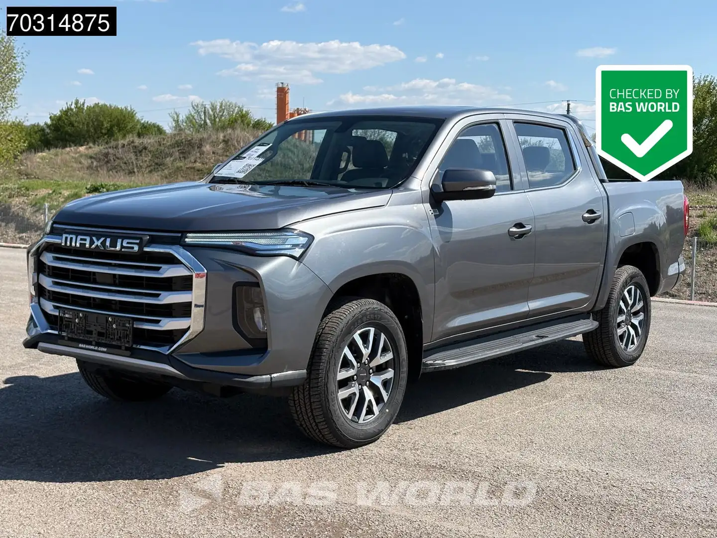 Maxus T90 EV Neu! T90 89kWh WLTP 471km Pickup CarPl Grau - 1