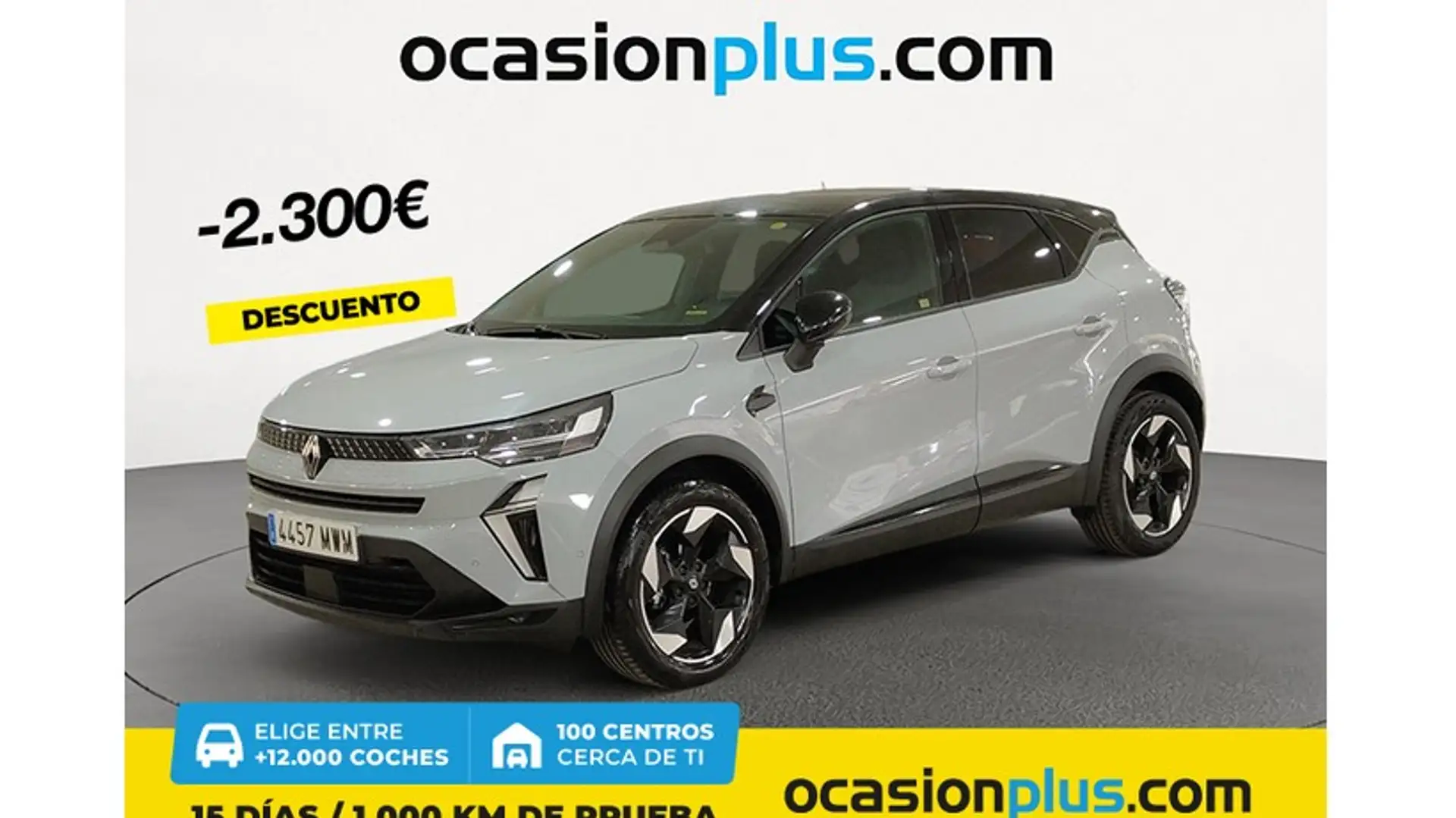 Renault Captur TCe GPF Micro Híbrido Techno 103kW Gris - 1
