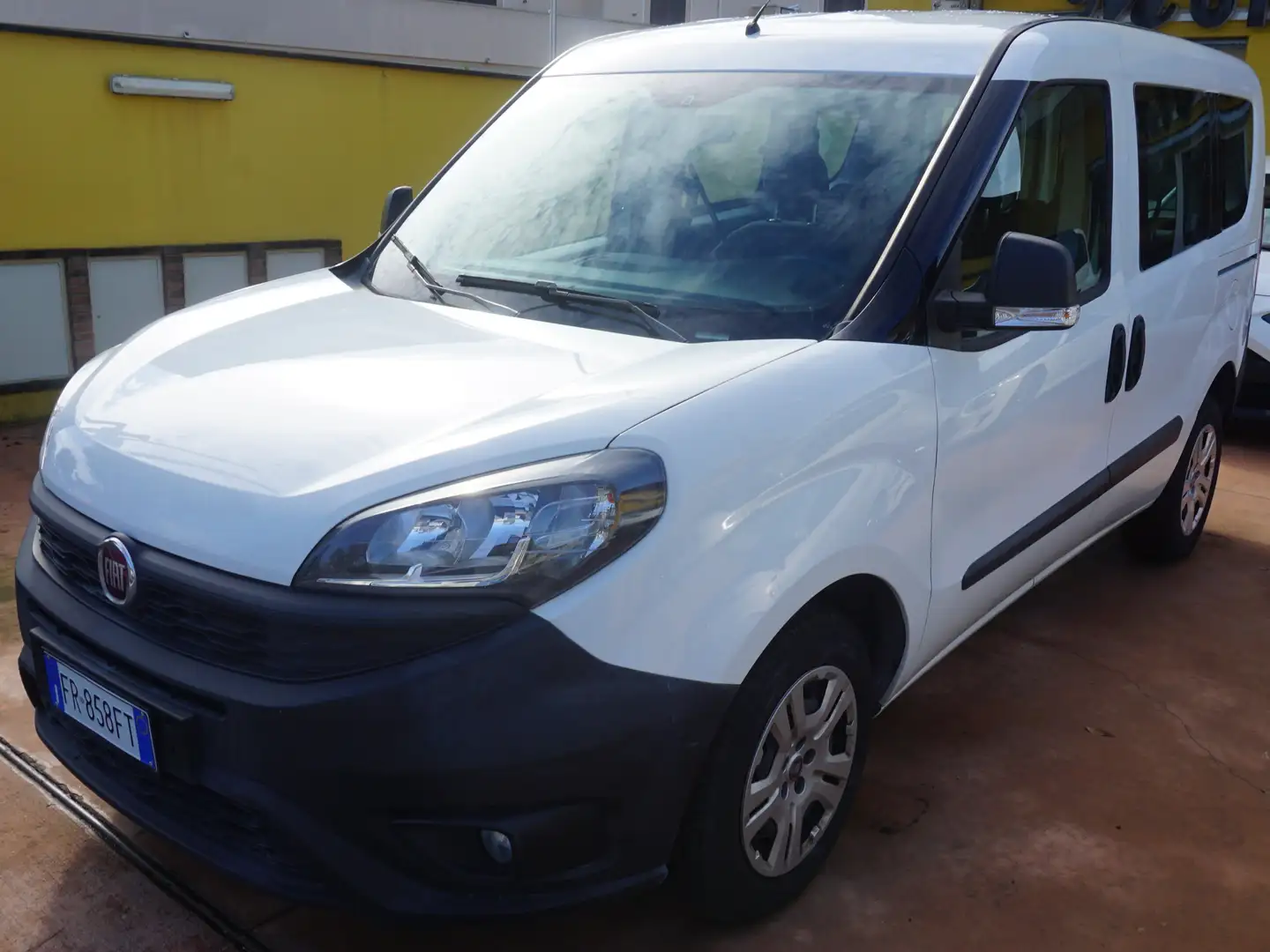 Fiat Doblo Doblo 1.3 mjt 16v 95cv "SOLO 26.000 KM" Blanc - 2