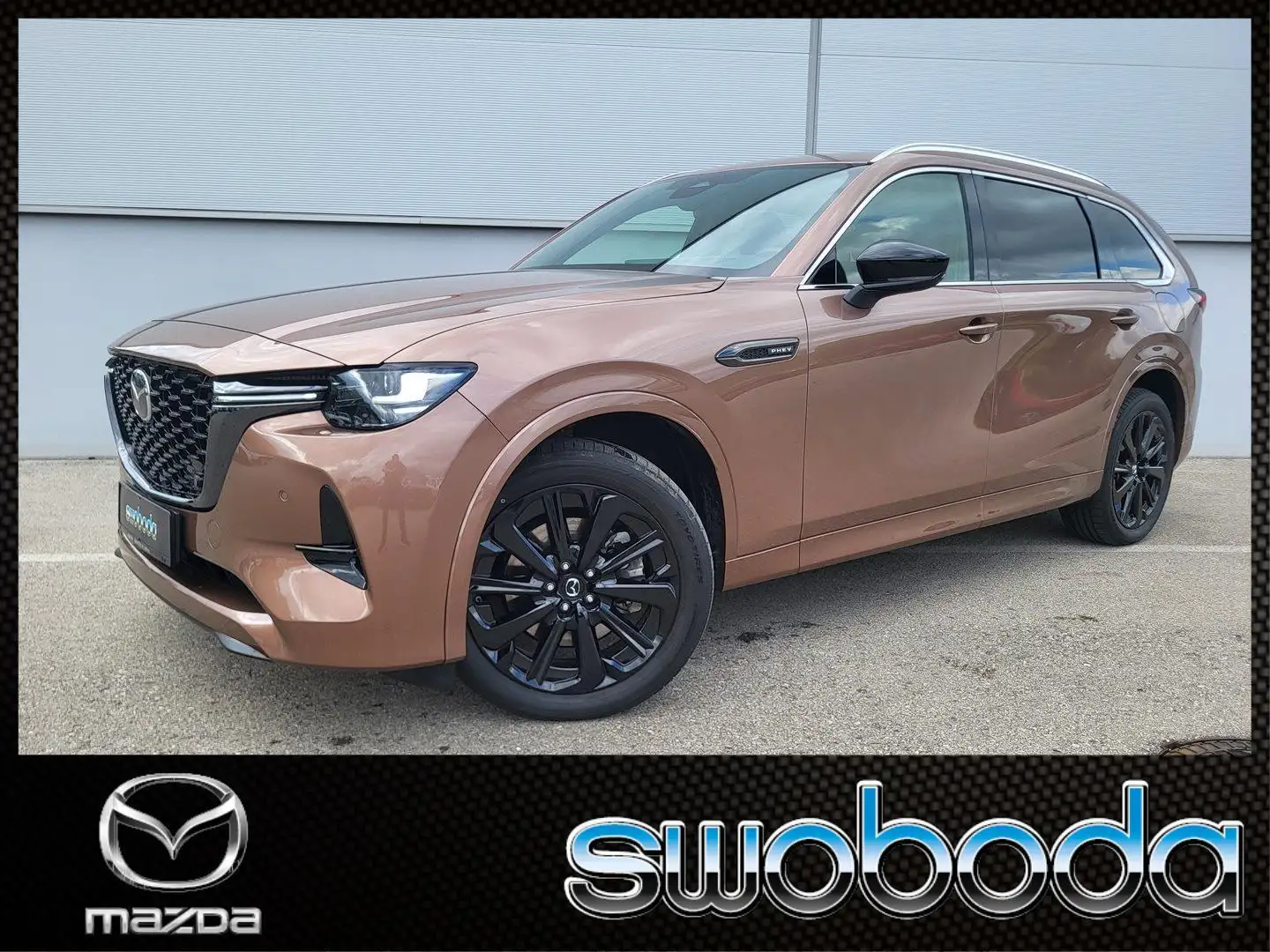 Mazda CX-80 PHEV AWD Homura Plus CAHO Brązowy - 1
