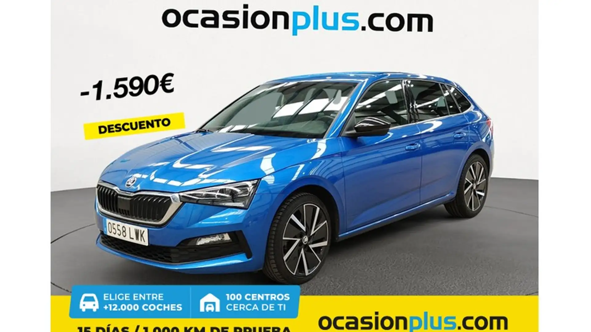 Skoda Scala 1.0 TSI Sport 81kW Azul - 1