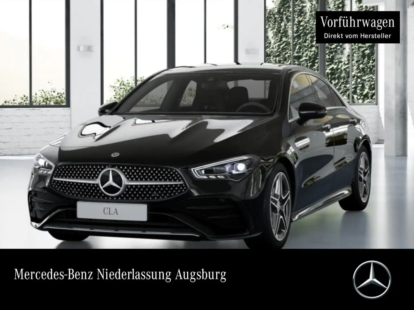 Mercedes-Benz CLA 200 AMG+360°+AHK+MULTIBEAM+TOTW+KEYLESS+7G Schwarz - 1