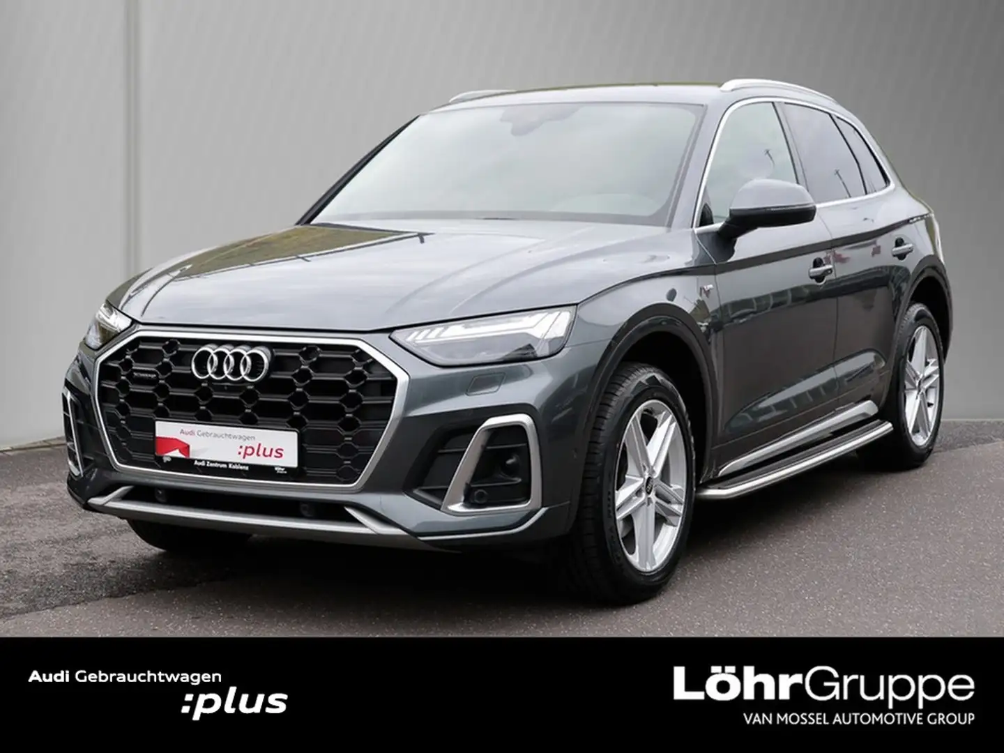 Audi Q5 40 TDI S line Matrix ACC AHK OLED Standhzg Grau - 1