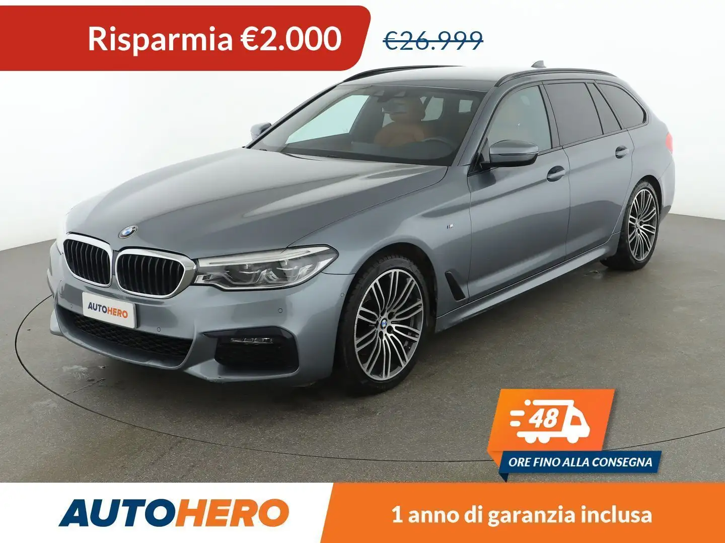 BMW 520 520d Msport   Touring  xDrive Grigio - 1
