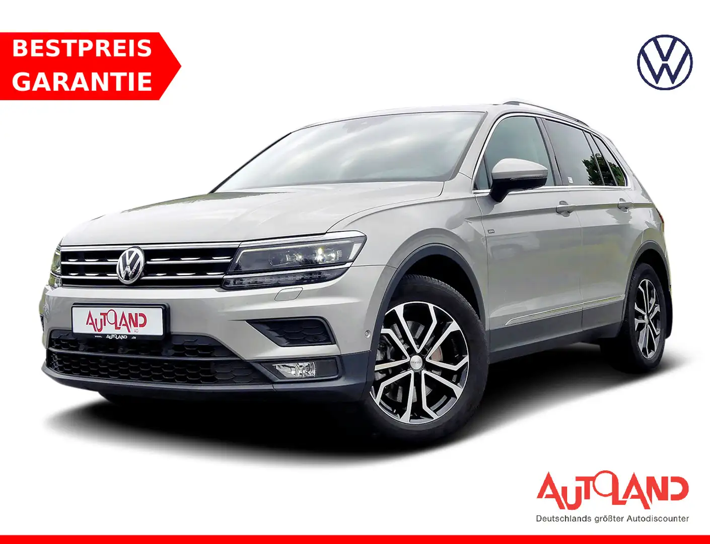 Volkswagen Tiguan 2.0 Comfortline 4 Motion DSG LED ACC Navi Argent - 1