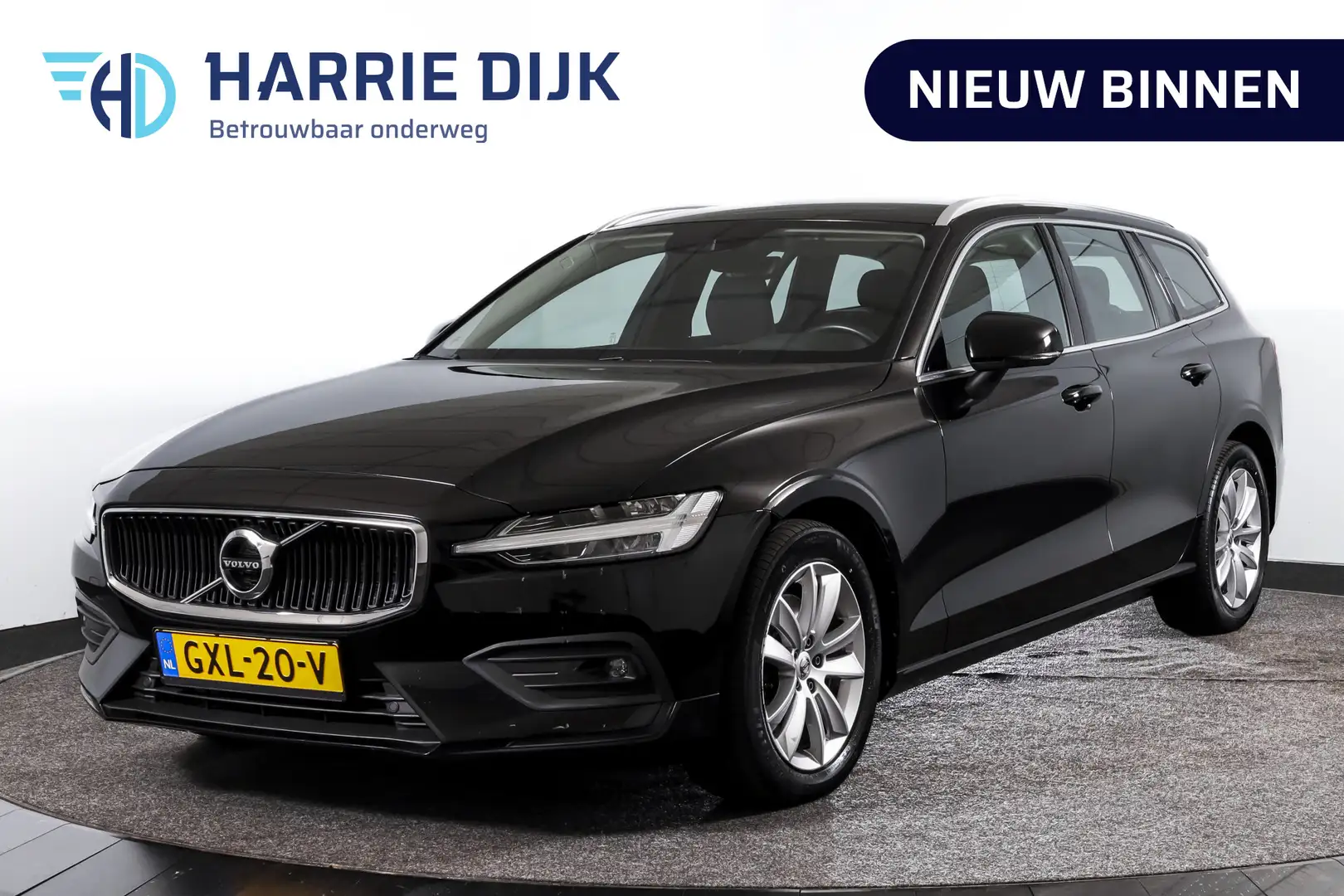 Volvo V60 2.0 B3 163 PK Essential Edition - Automaat | Dig. Zwart - 1