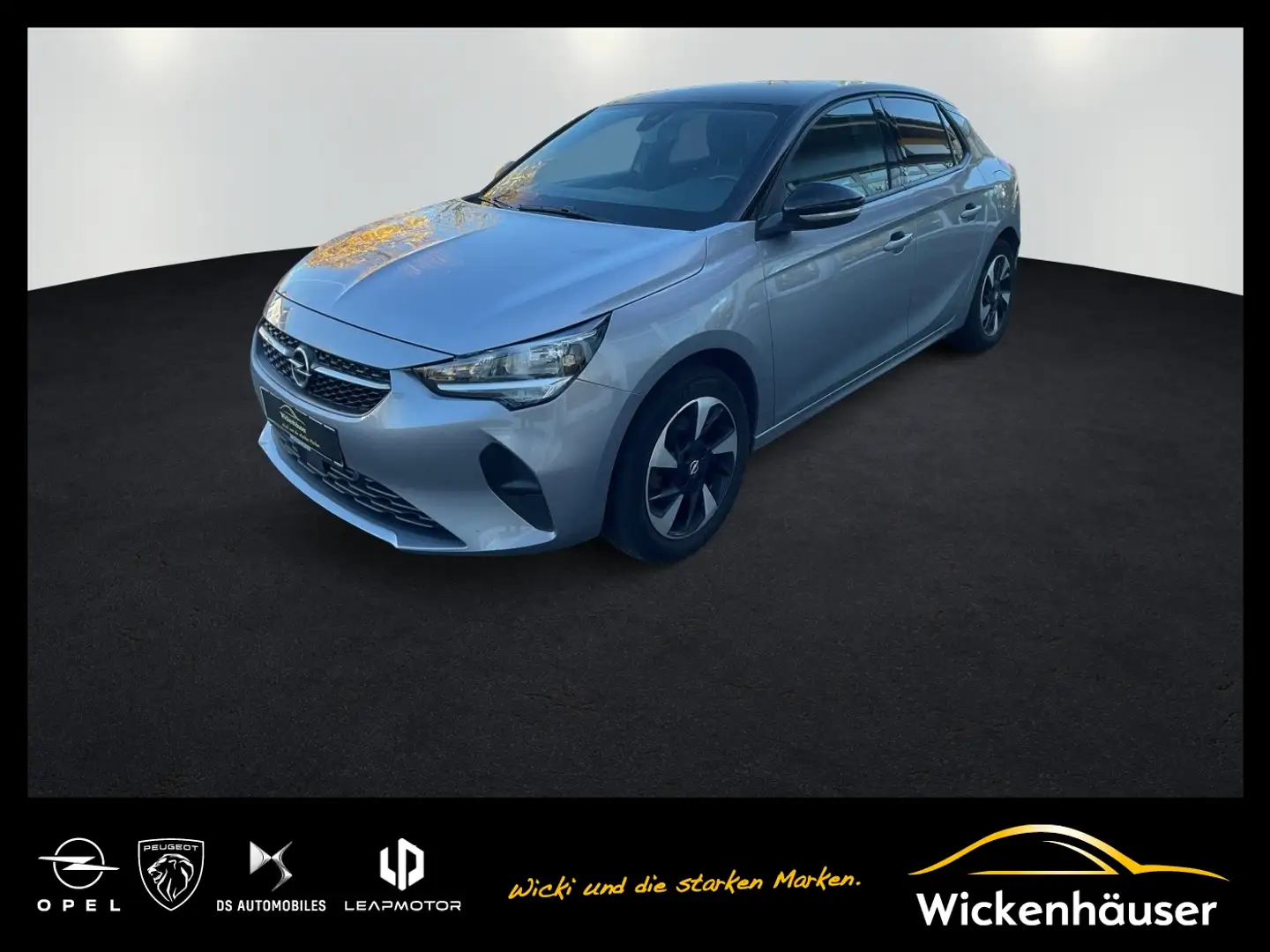 Opel Corsa F e Edition SHZ+KlimaA+LM+PDC+W-Pumpe+AUT Silber - 1