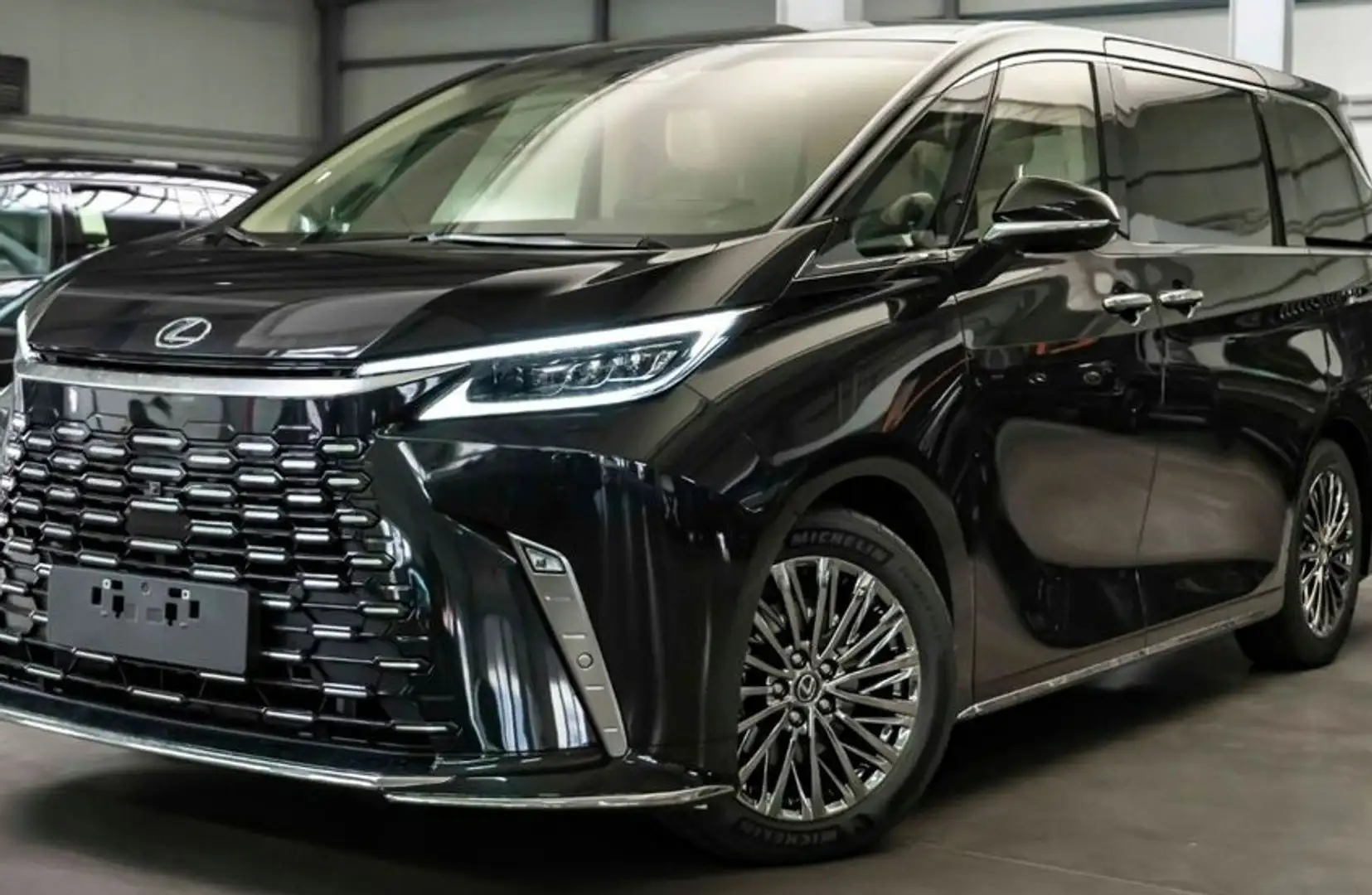 Lexus LM 350h Luxury Light Beige 6pl. Negro - 1