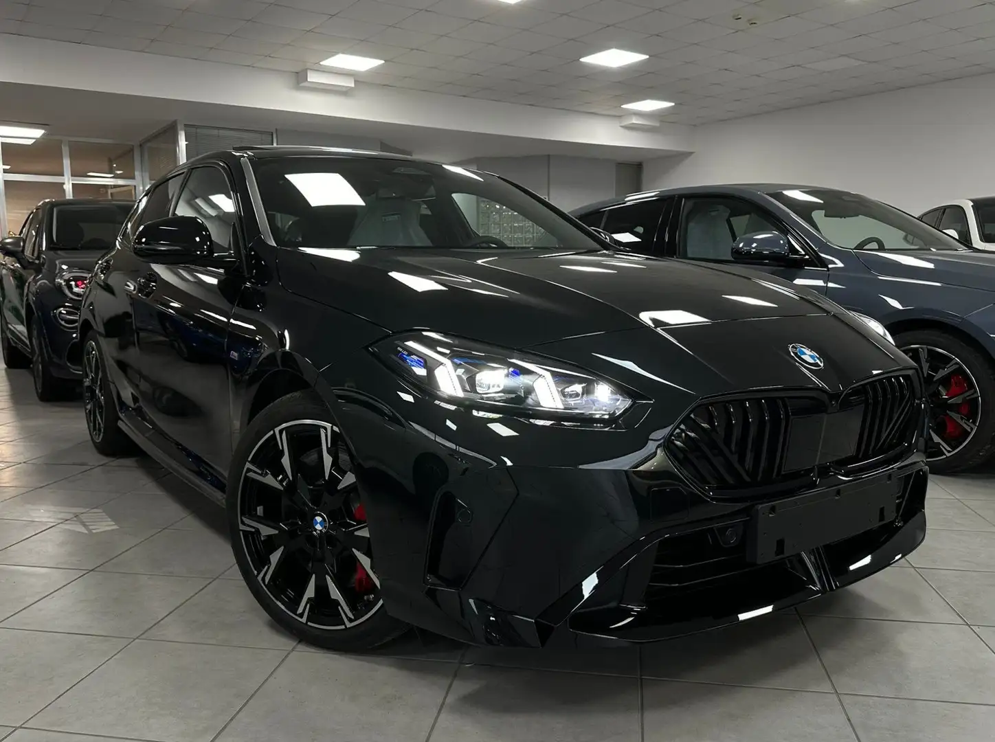 BMW 120 120d M Sport Pro KM0 NUOVO MODELLO ITALIANA Noir - 1