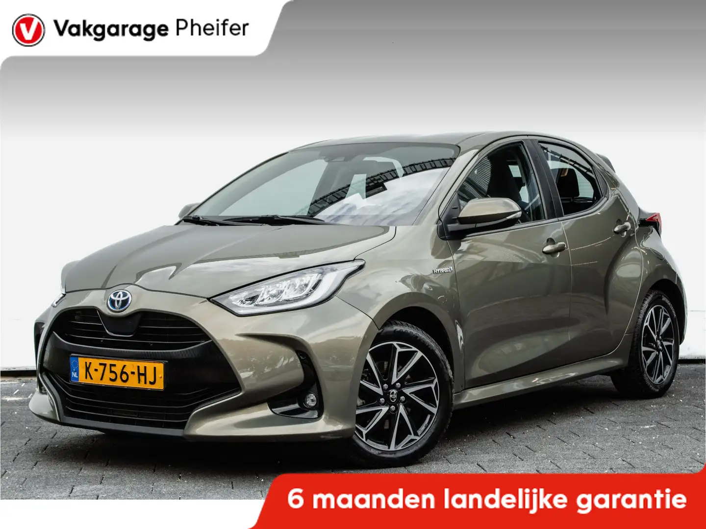 Toyota Yaris 1.5 Hybrid Aut. Dynamic Adapt. cruise/ Camera/ DAB Bruin - 1