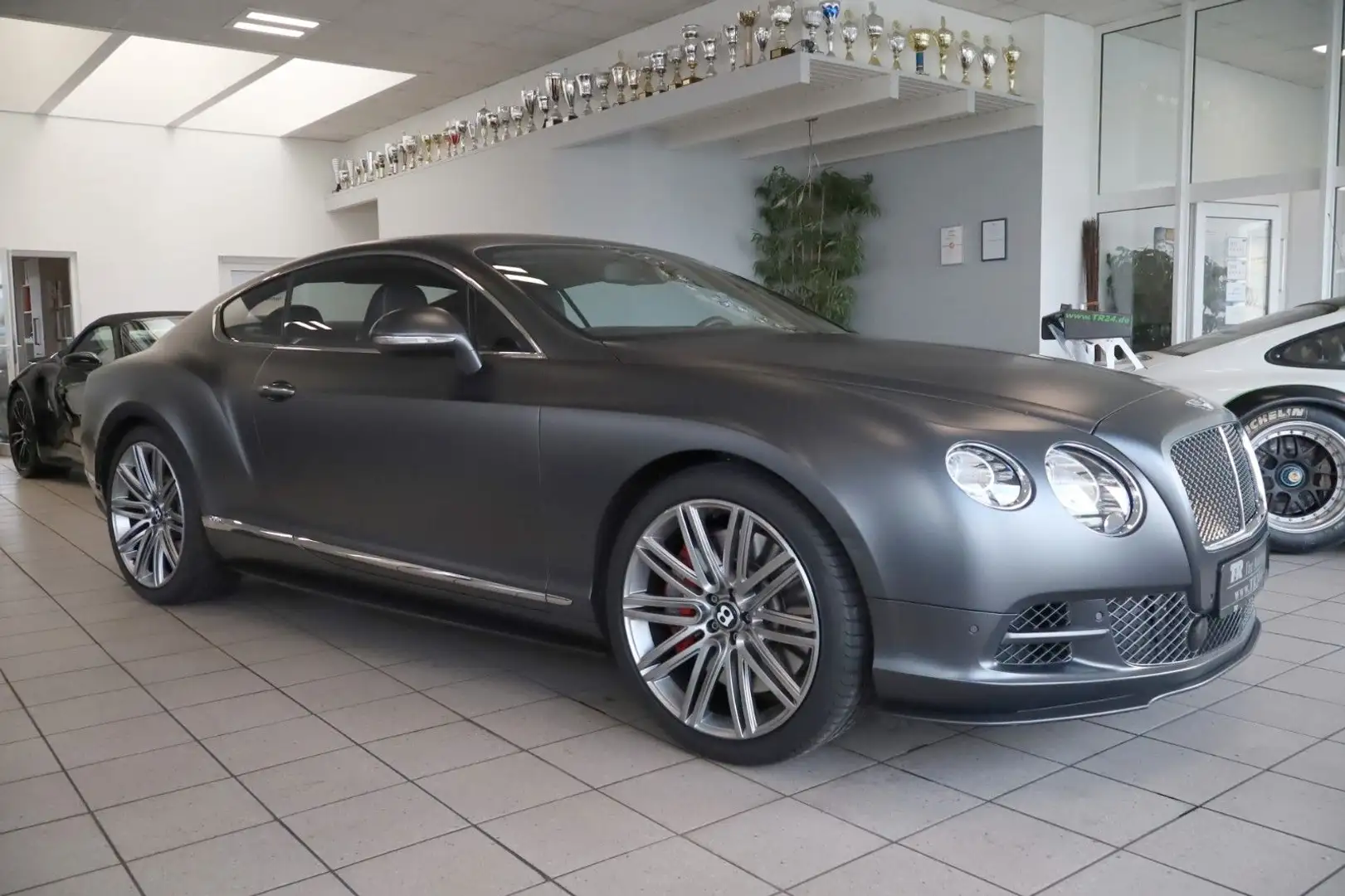 Bentley Continental GT Speed W12 Anthracite Satin, ACC Grijs - 1