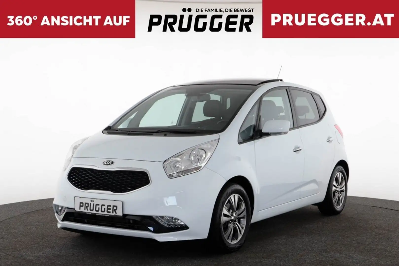 Kia Venga 1.4 CRDI GOLD  KLIMA NAVI PANO NUR 42.301KM Weiß - 1