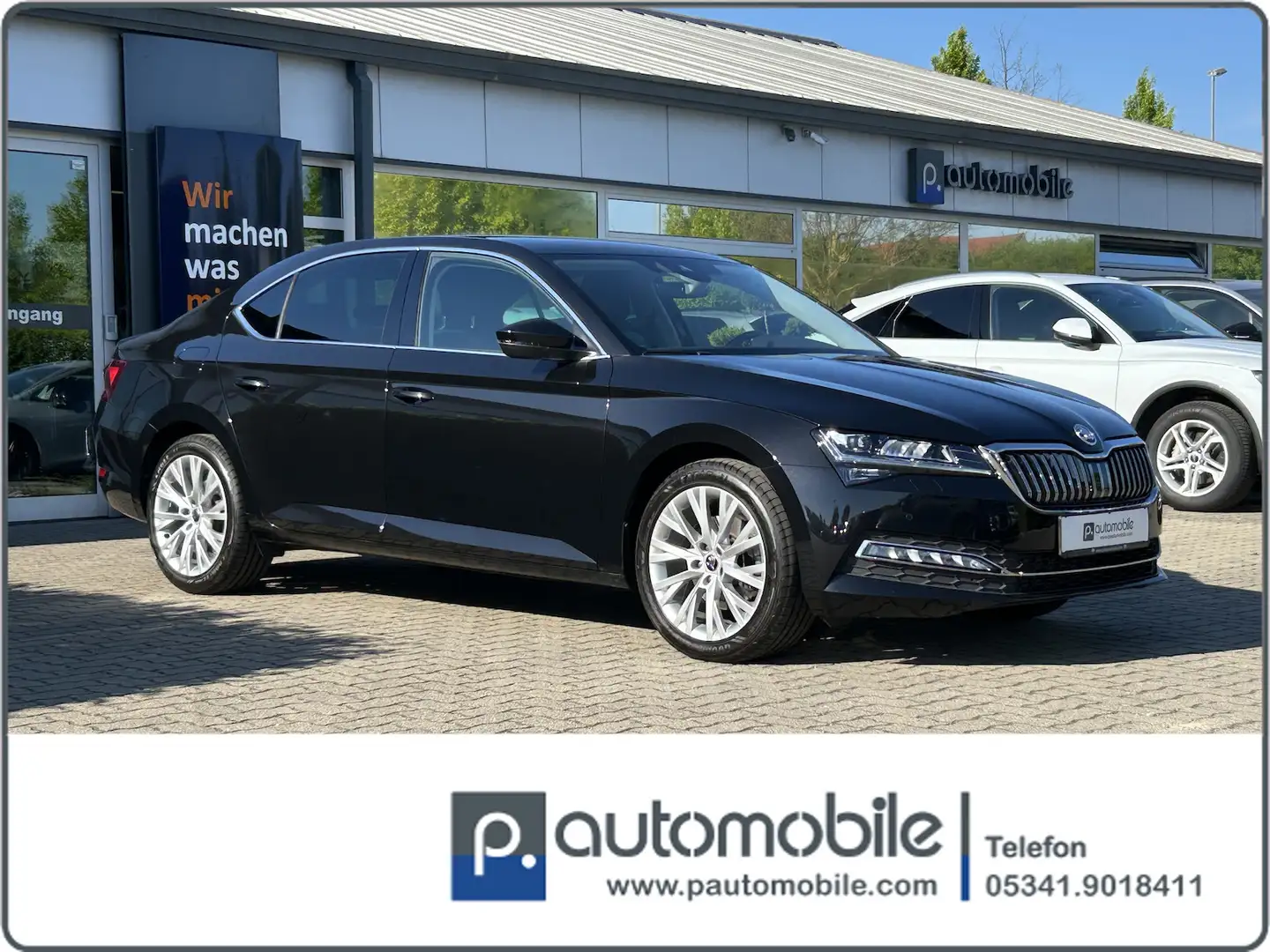 Skoda Superb Limousine 2.0 TDI DSG Style*BEAM*ACC*NAVI Schwarz - 1