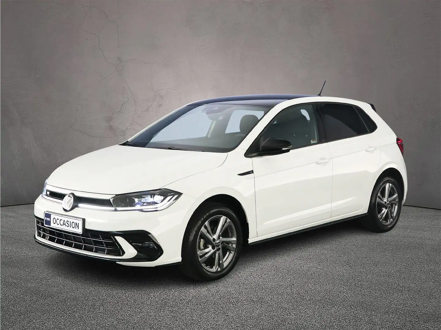 Volkswagen Polo R-Line 1.0 TSI 95pk DSG Automaat Adaptive cruise c Zwart - 2